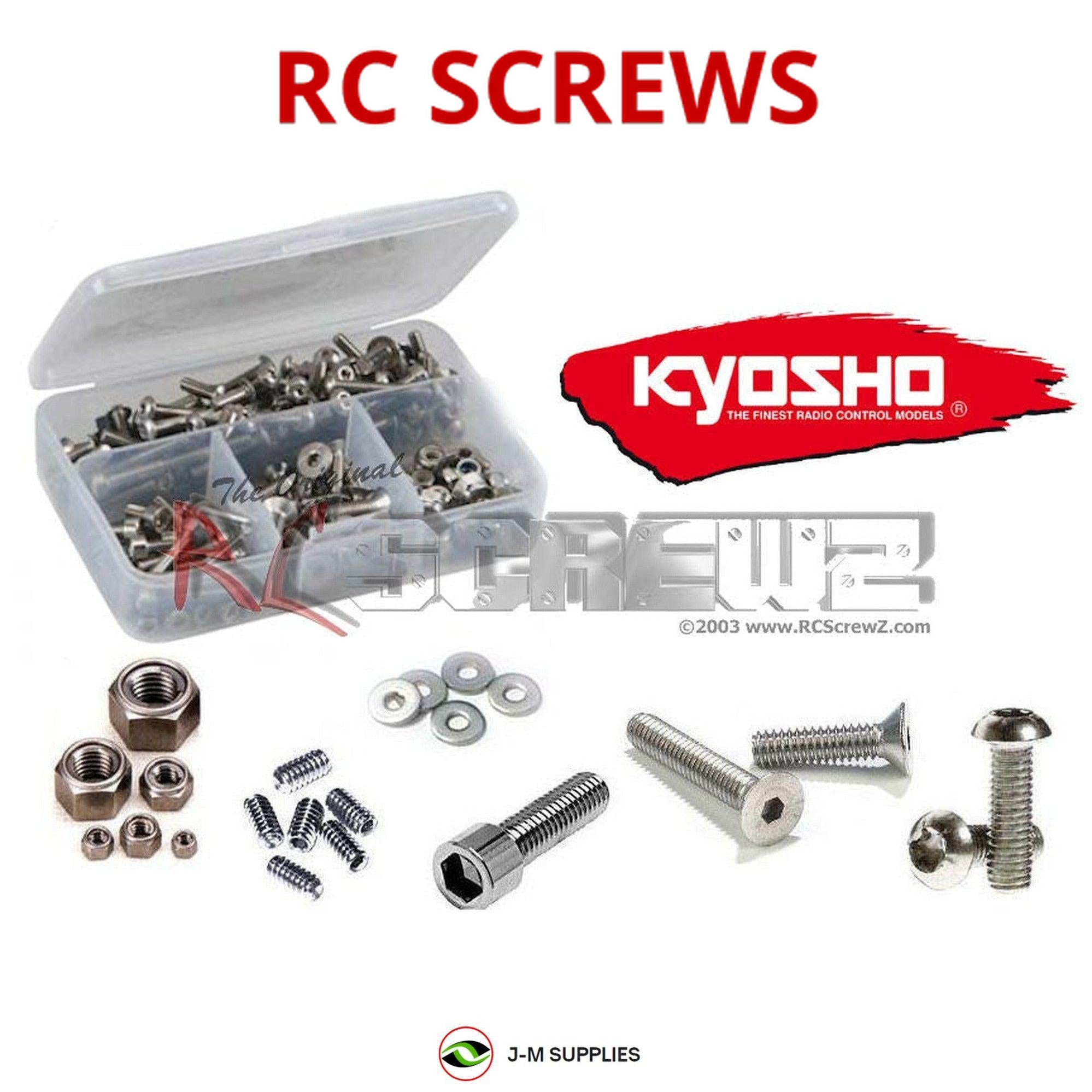 RCScrewZ Stainless Steel Screw Kit kyo097 for Kyosho TF5 Stallion Shin Edition - Picture 1 of 12