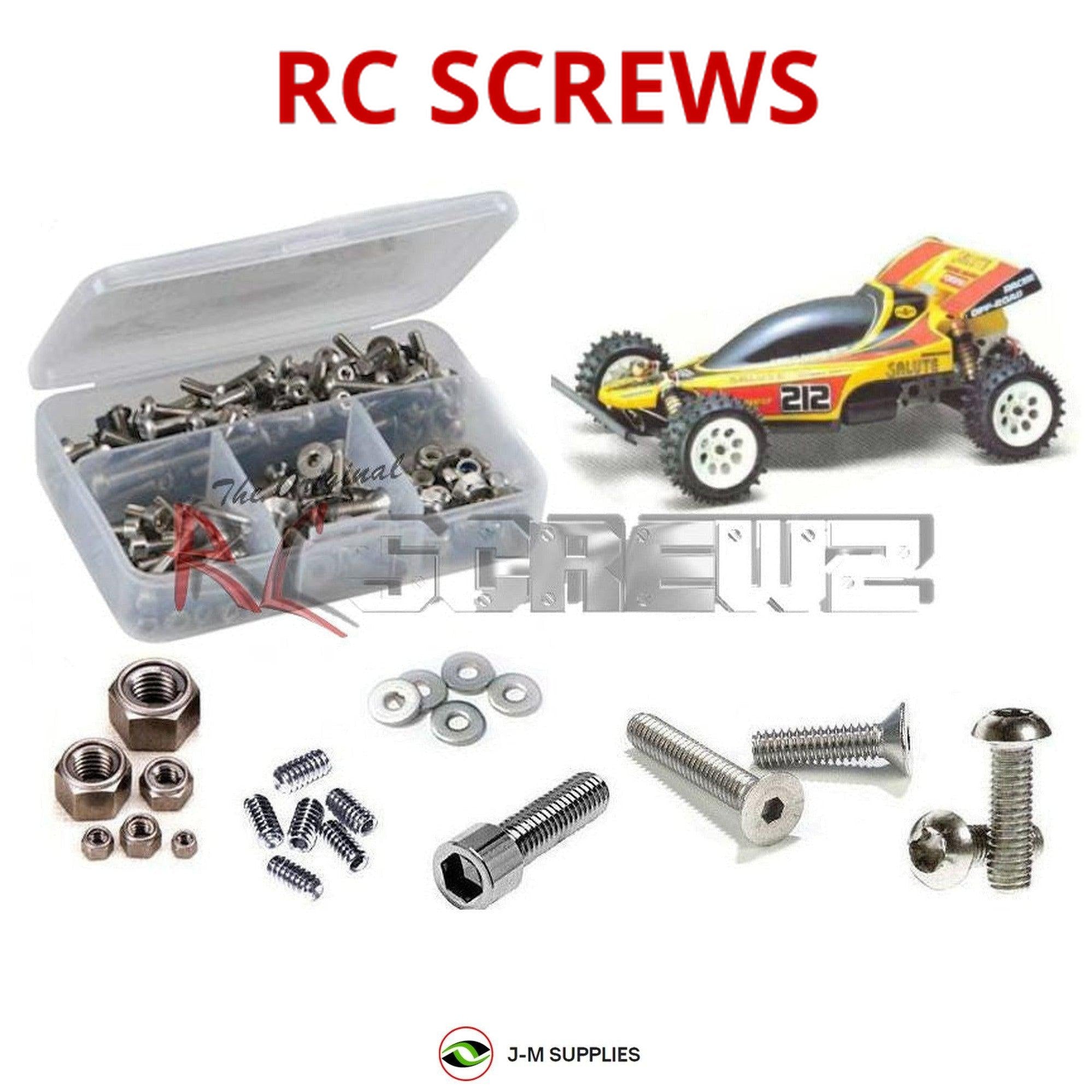 RCScrewZ Stainless Screw Kit kyo035 for Kyosho Salute 1/10th Vintage #3034 - Picture 1 of 12