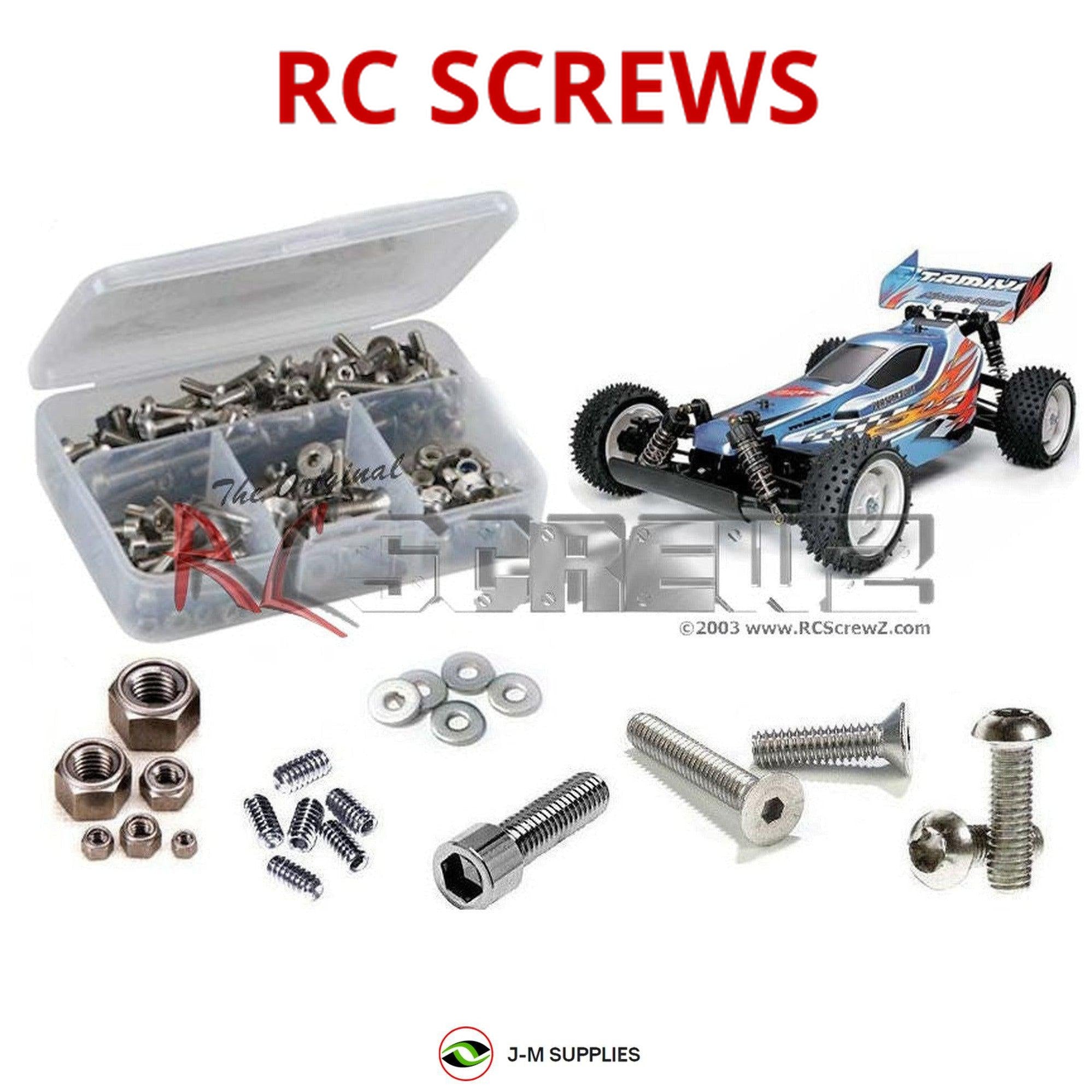 RCScrewZ Stainless Steel Screw Kit tam085 for Tamiya Rising Storm - Picture 1 of 12