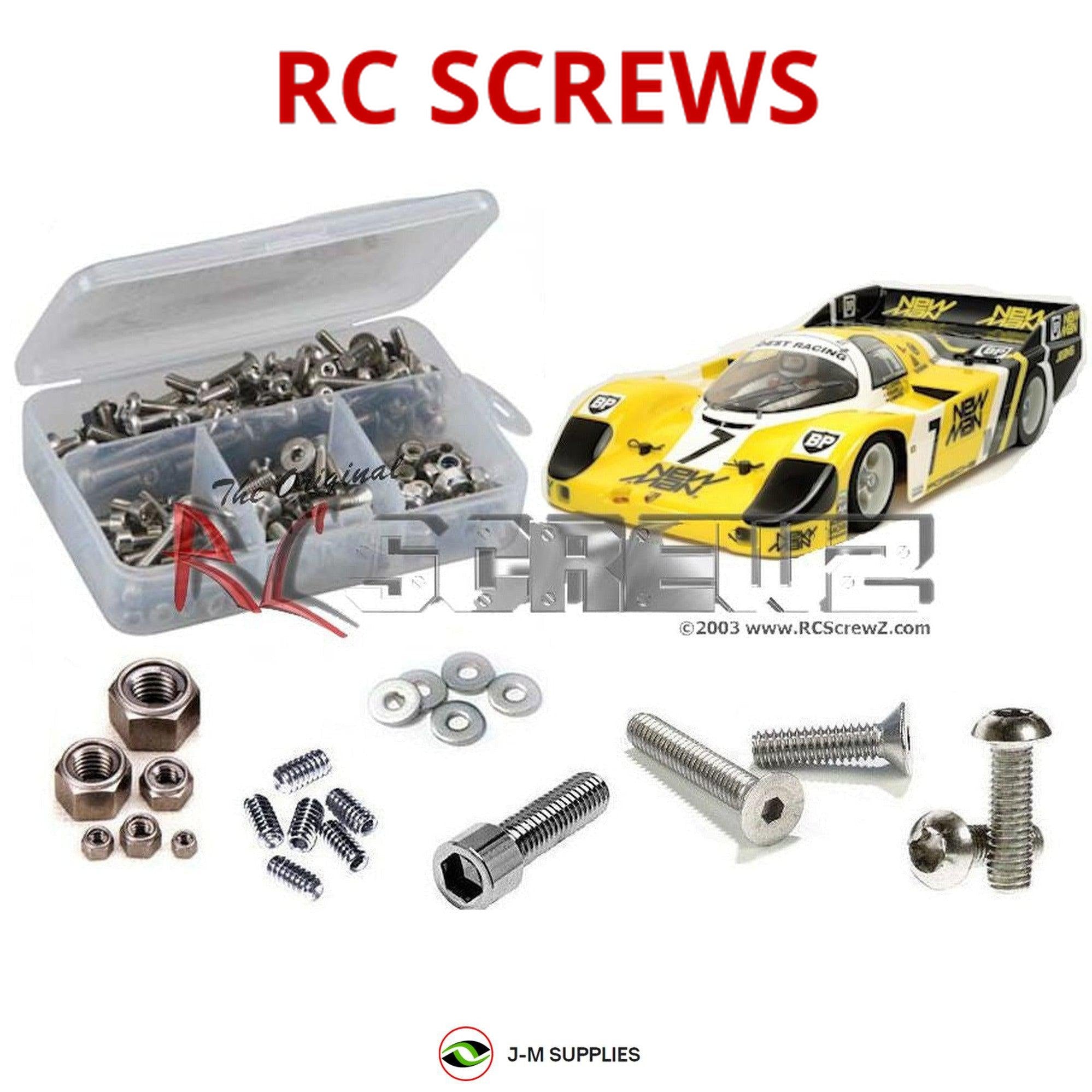 RCScrewZ Stainless Steel Screw Kit tam150 for Tamiya RM-01 Series - Picture 1 of 12