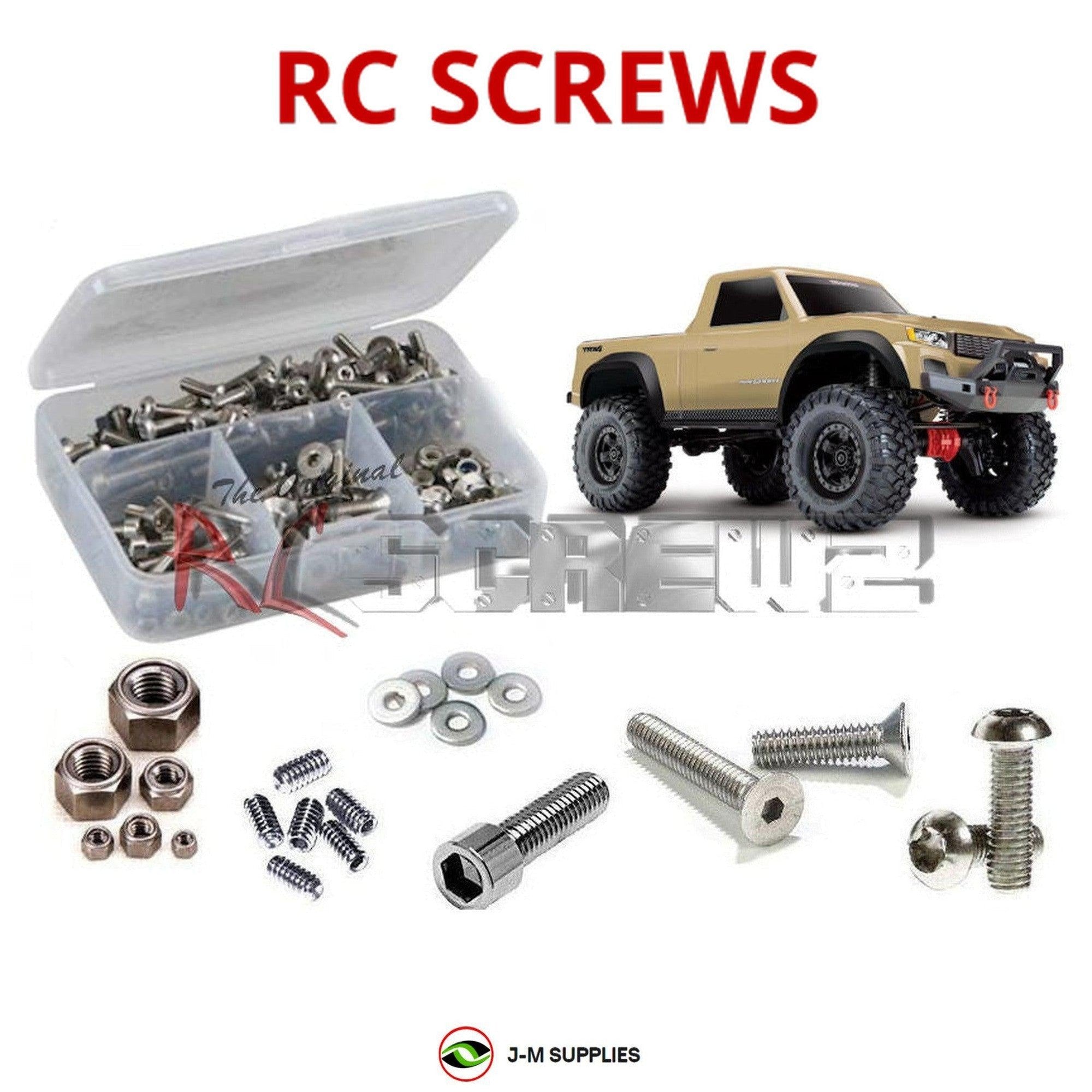 RCScrewZ Stainless Steel Screw Kit tra091 for Traxxas TRX-4 Sport #82024-4 - Picture 1 of 12