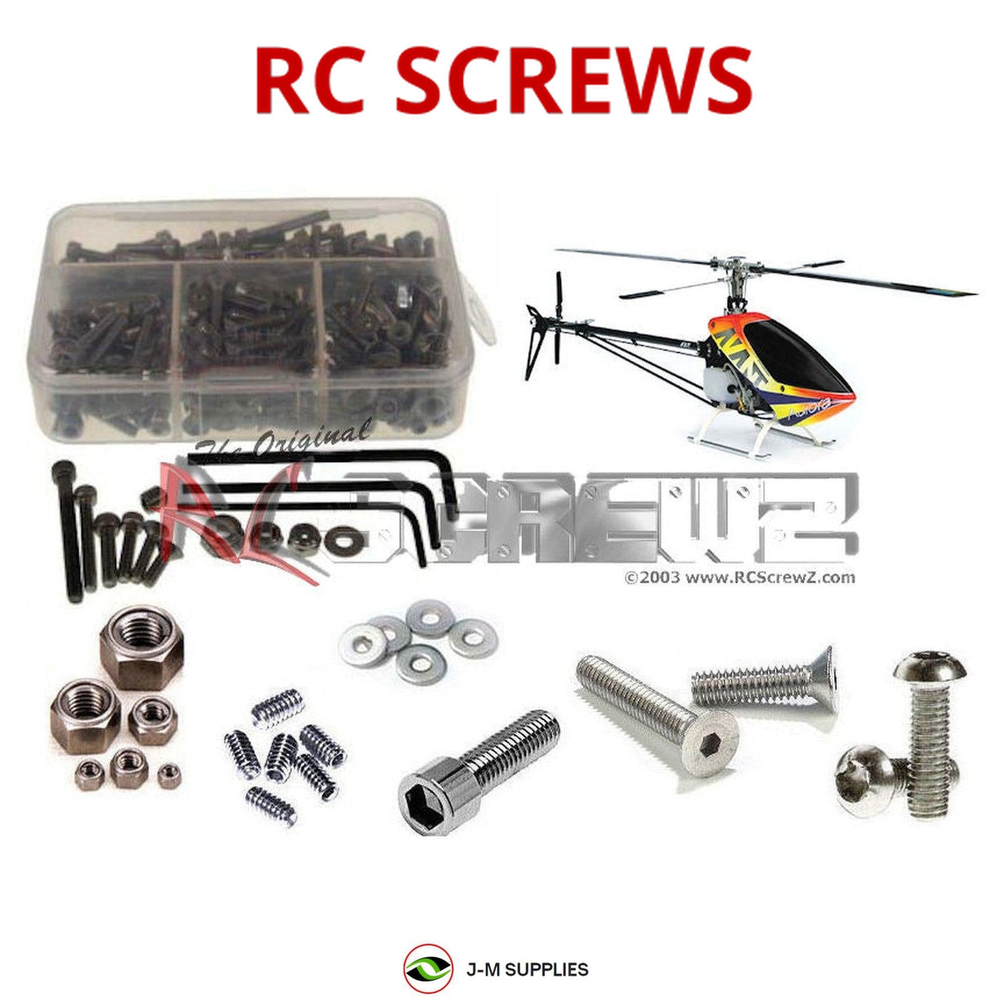 RCScrewZ Stainless Steel Screw Kit ava001 for Avant Aurora 90 - Picture 1 of 12