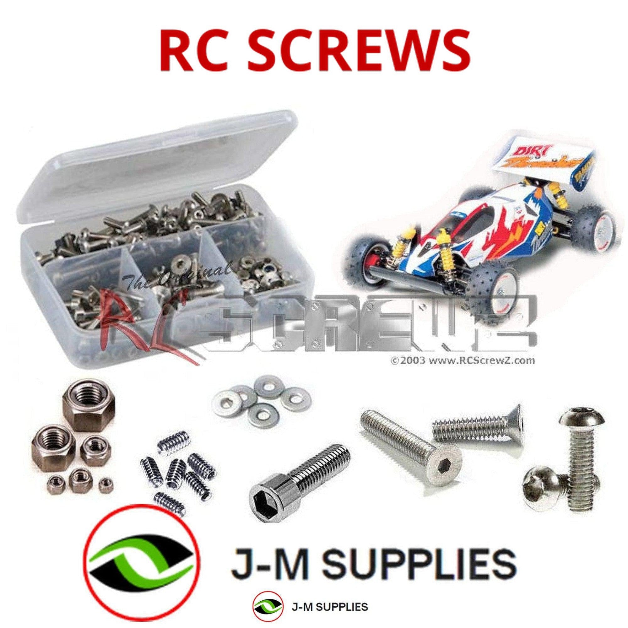 RCScrewZ Stainless Steel Screw Kit tam031 for Tamiya Dirt Thrasher - Picture 1 of 12