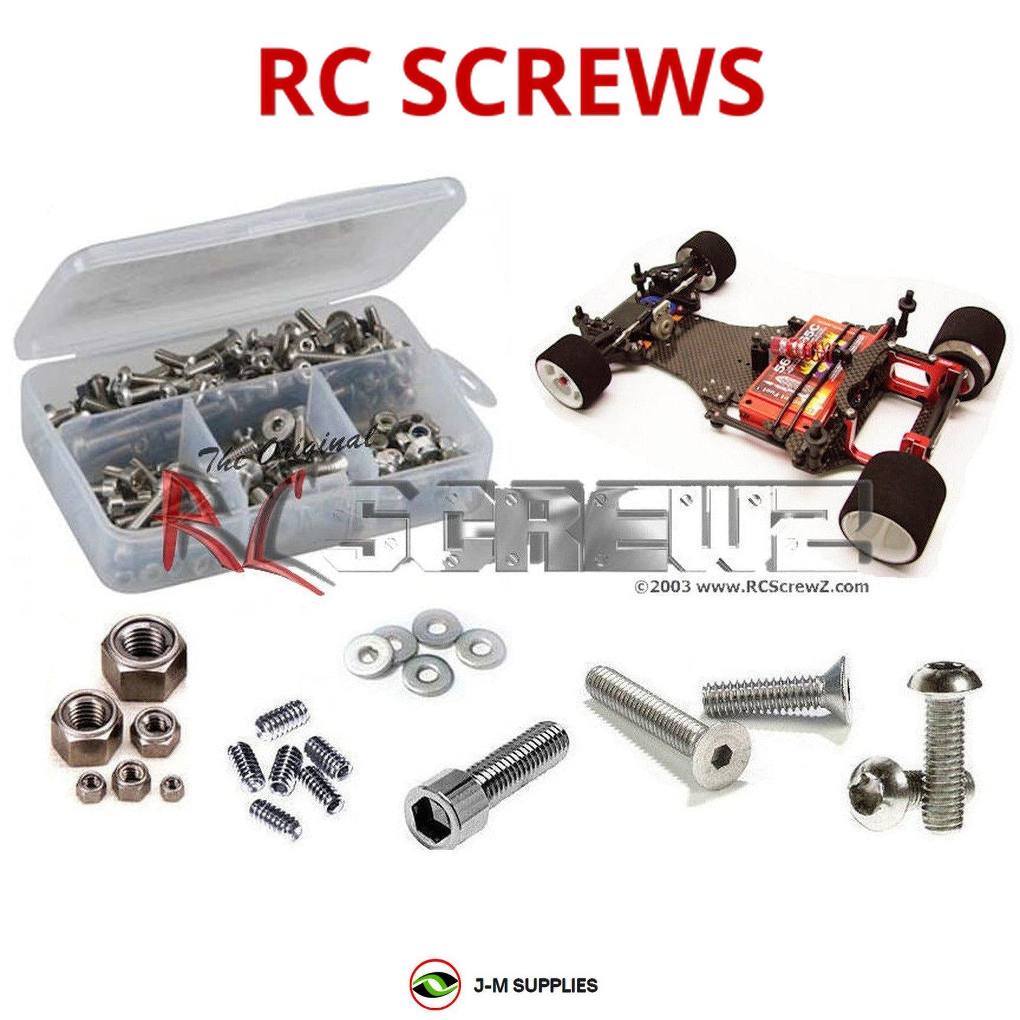 RCScrewZ Metric Stainless Screw Kit crc011m for CRC Carpet Knife Xti Metric - Picture 1 of 12