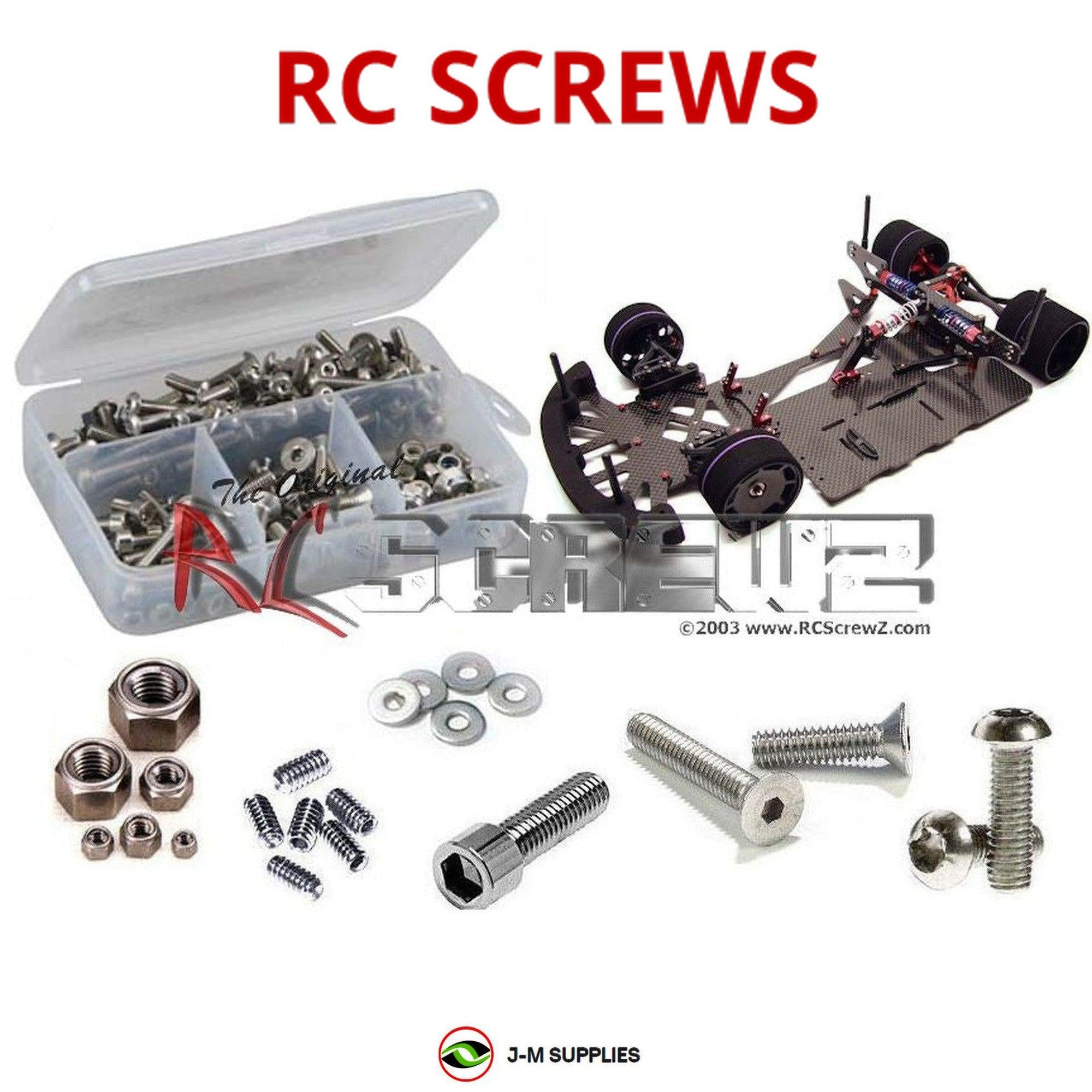 RCScrewZ Metric Stainless Screw Kit crc013m for CRC Battle Axe 3.0 Metric - Picture 1 of 12