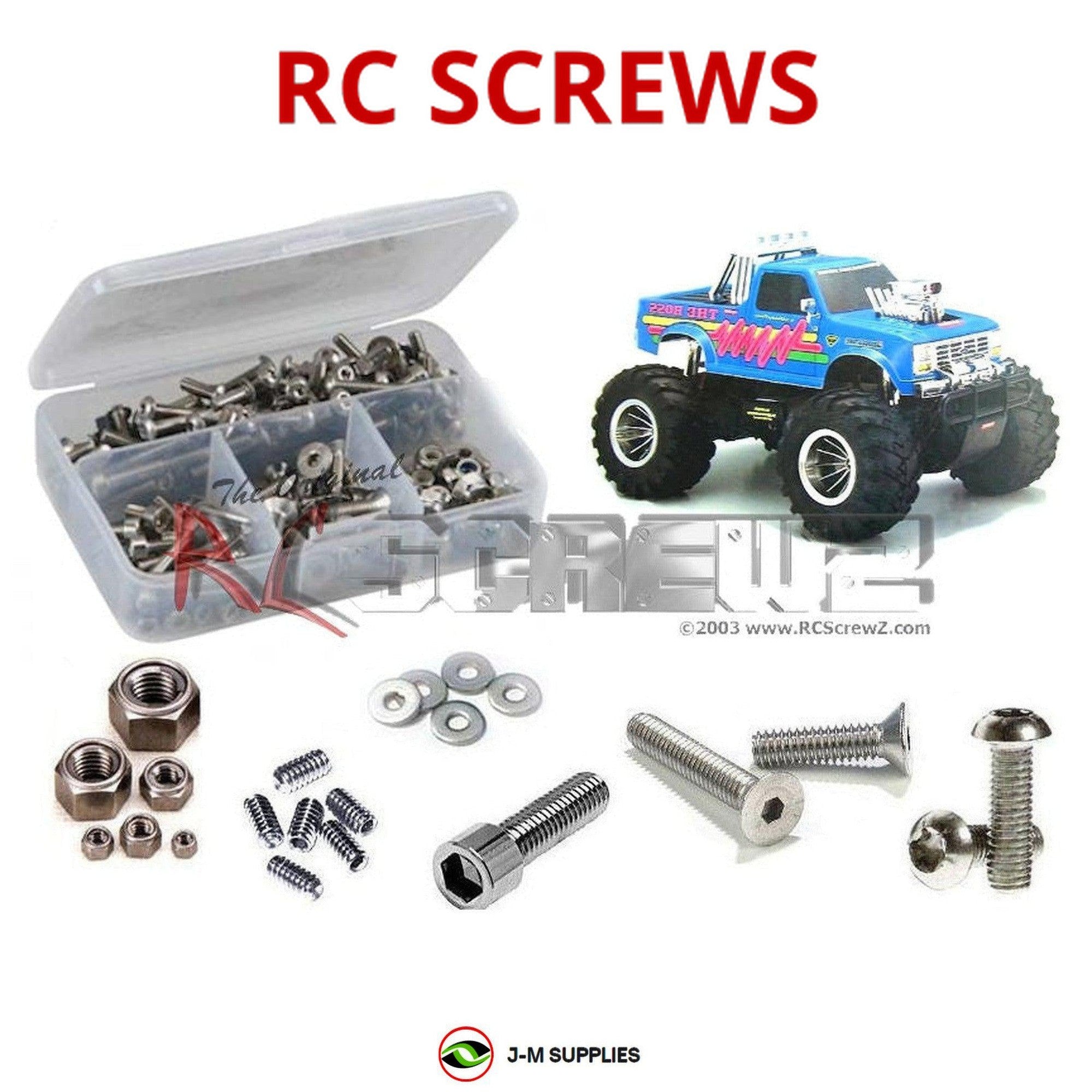 RCScrewZ Stainless Steel Screw Kit kyo191 for Kyosho The Boss #3108 - Picture 1 of 12