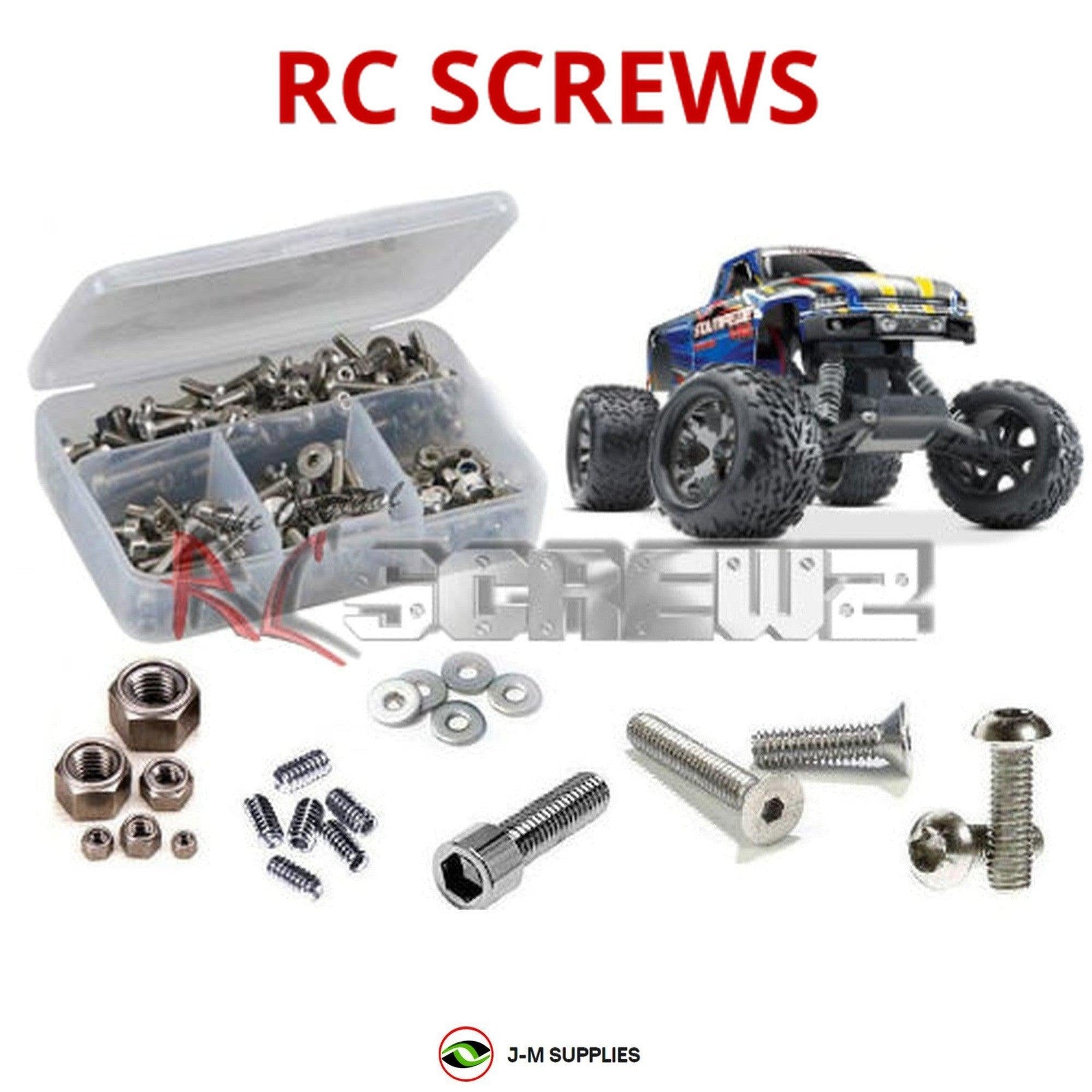 RCScrewZ Stainless Screw Kit tra024 for Traxxas Stampede VXL 2WD/4WD #3607/#6708 - Picture 1 of 12