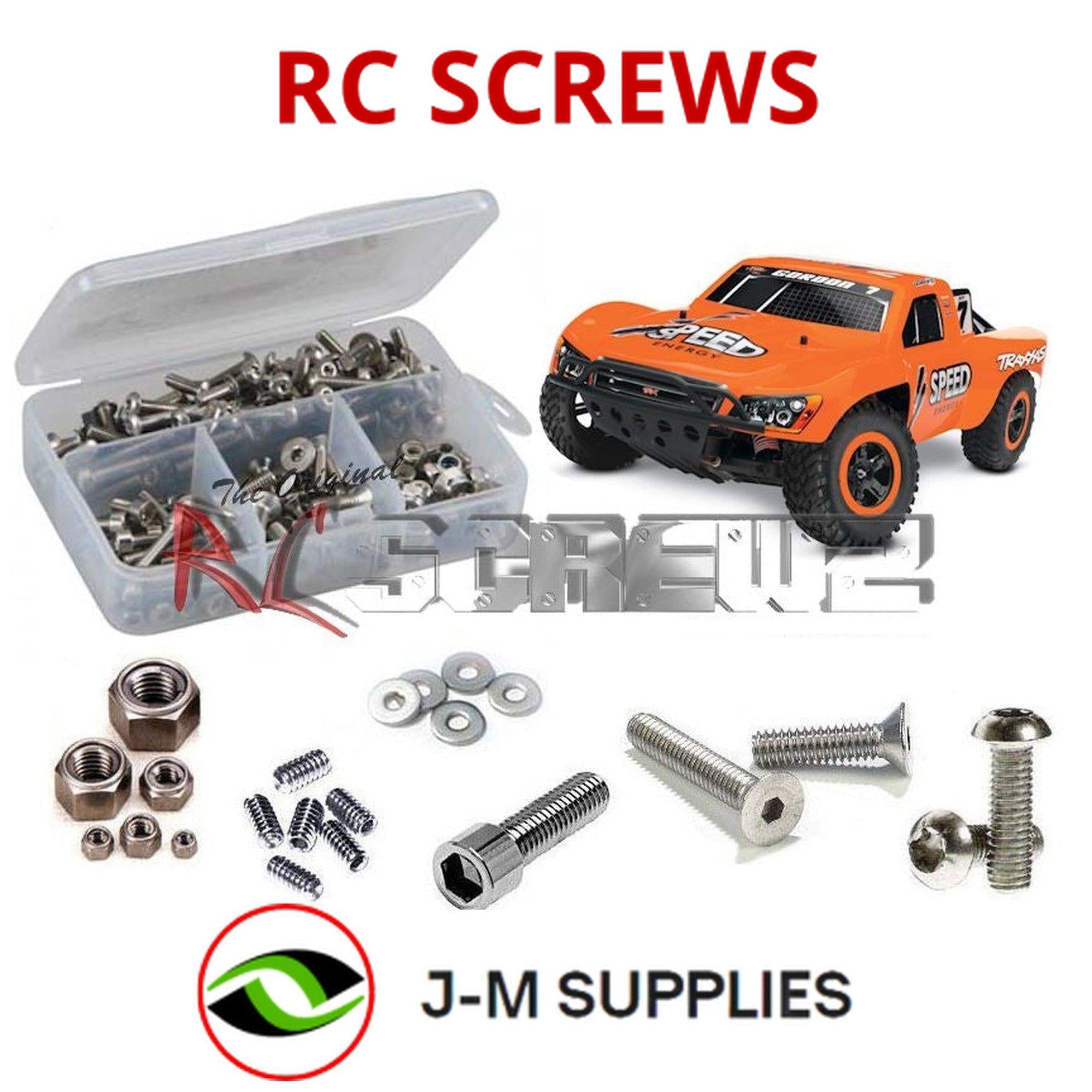 RCScrewZ Stainless Steel Screw Kit tra050 for Traxxas Nitro Slash 3.3 #44054-1 - Picture 1 of 12