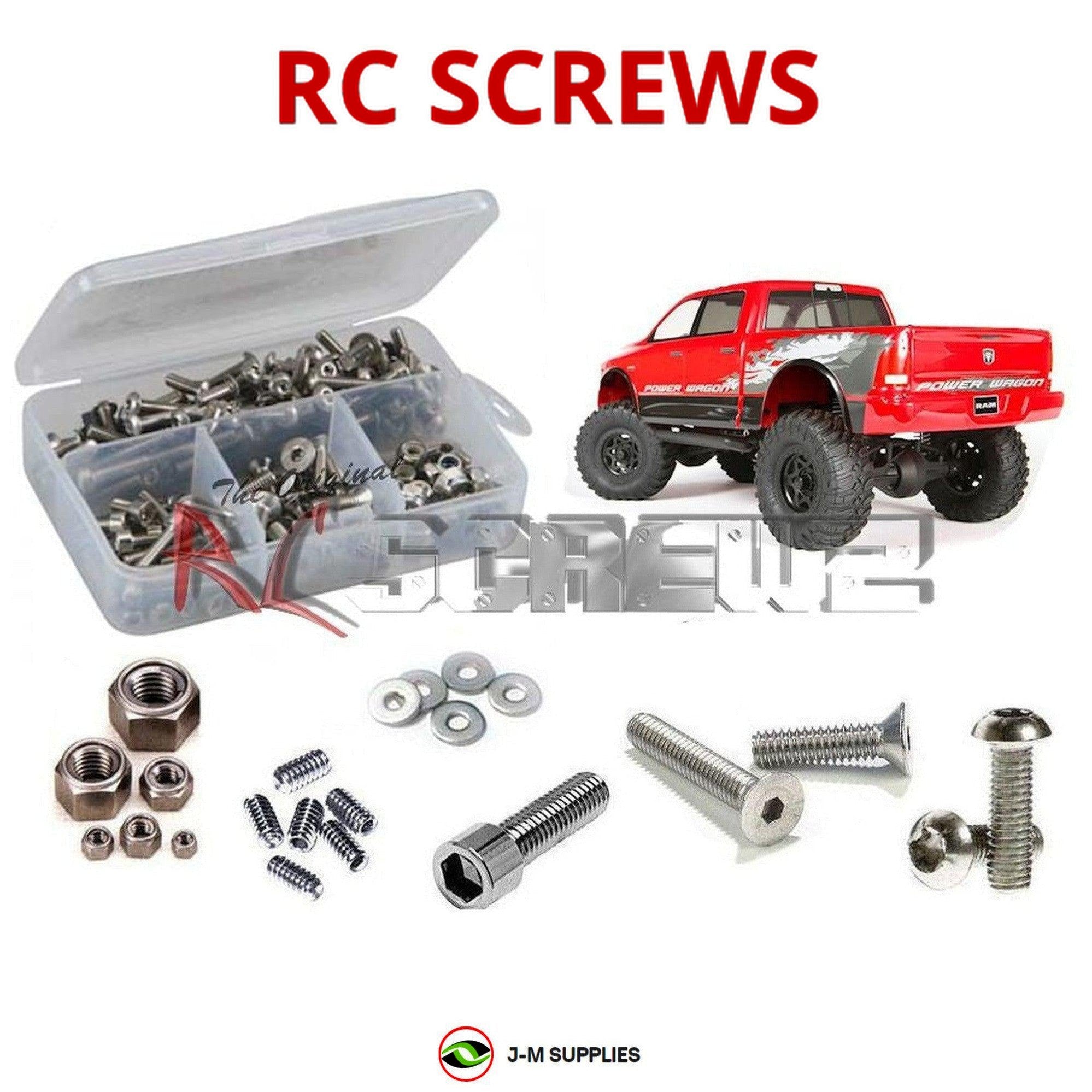 RCScrewZ Stainless Screw Kit axi015 for Axial SCX10 Ram Power Wagon #AX90037 - Picture 1 of 12