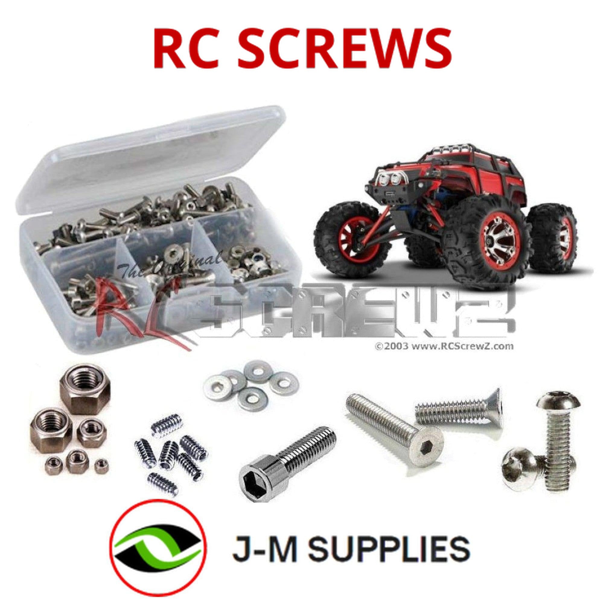 RCScrewZ Stainless Steel Screw Kit tra070 for Traxxas Summit 1/16th TSM #72076-3 - Picture 1 of 12