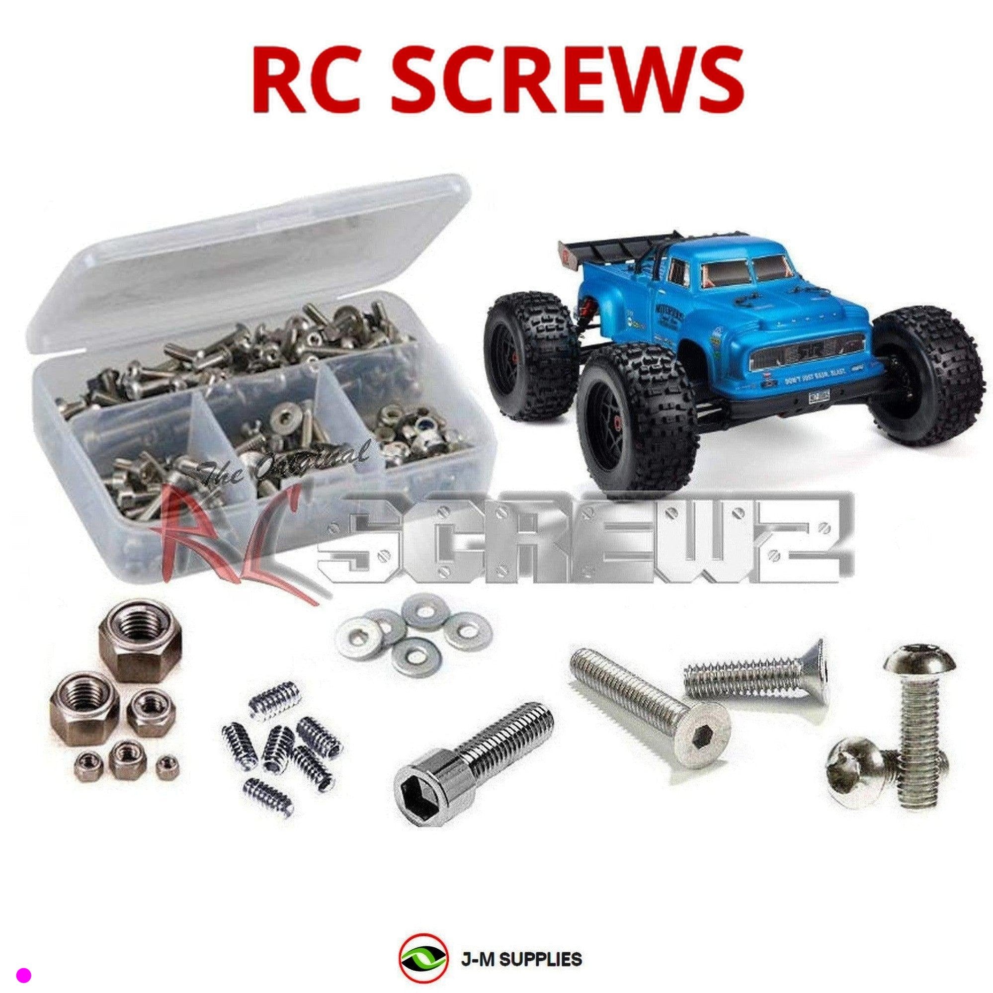 RCScrewZ Stainless Screw Kit ara026 for Arrma RC Notorious 6s 4wd 1/8th # 106044 - Picture 1 of 12