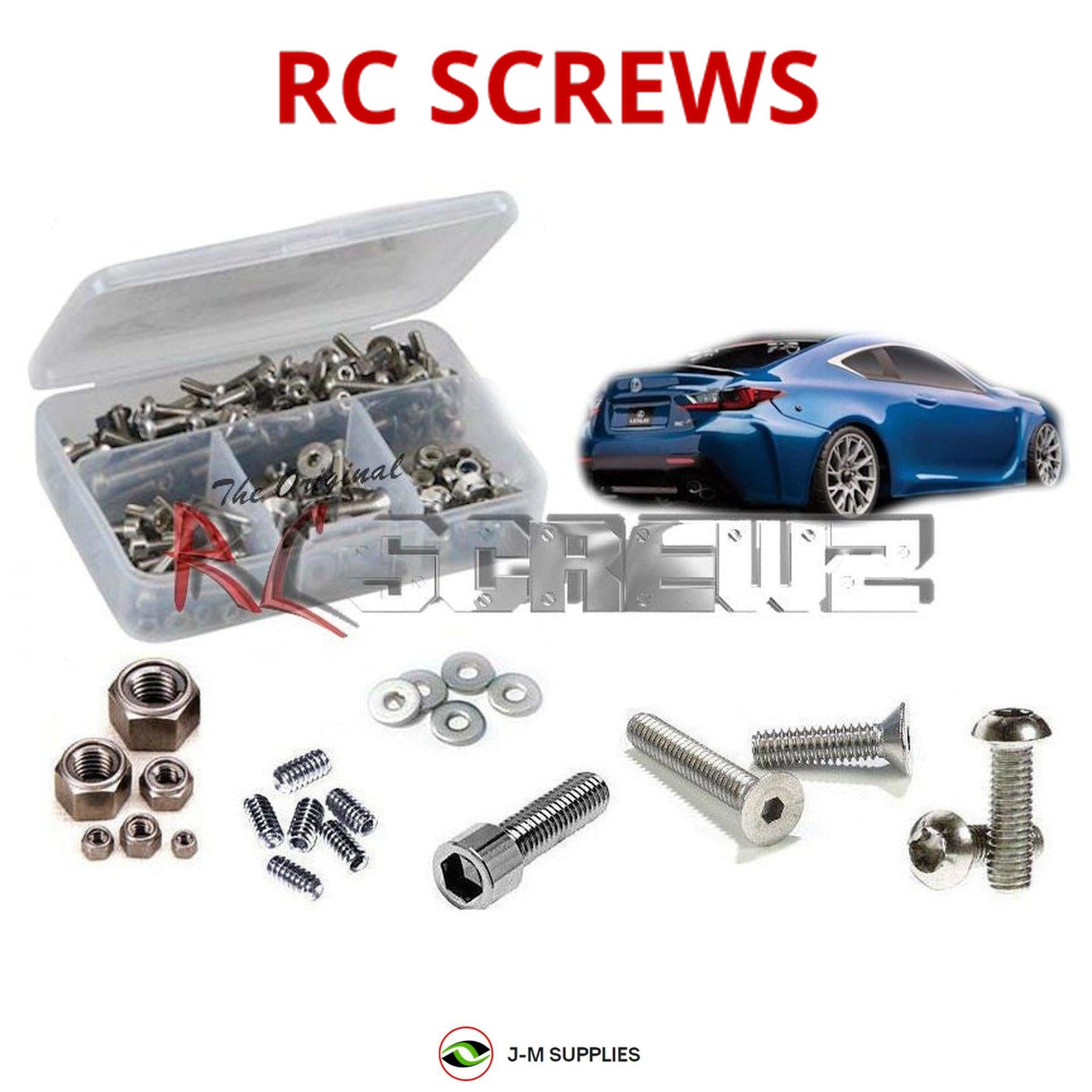 RCScrewZ Stainless Steel Screw Kit ass065 for Associated Apex Scion RCF - Picture 1 of 12