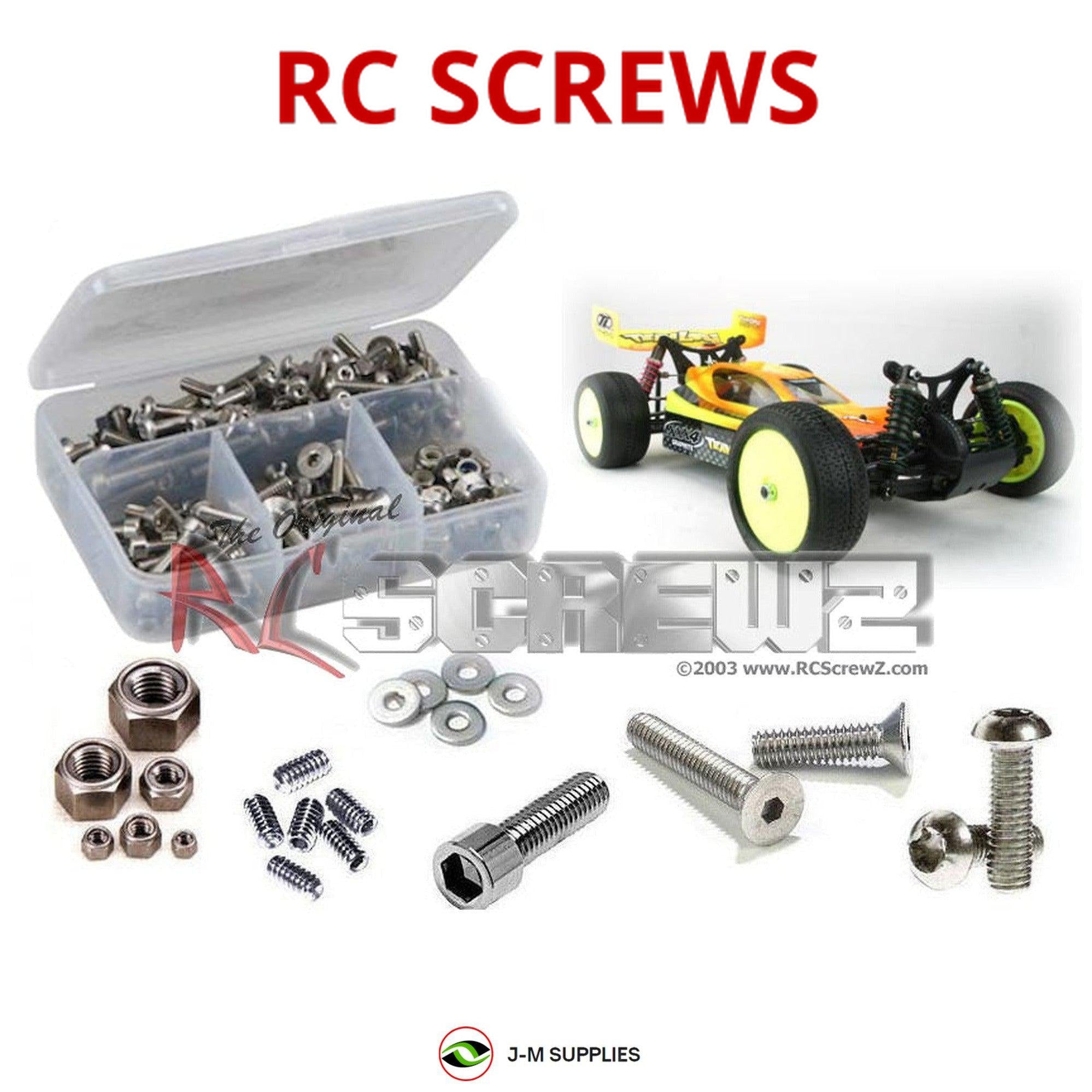 RCScrewZ Metric Stainless Steel Screw Kit los005m for Losi XXX-4/GP Metric - Picture 1 of 12