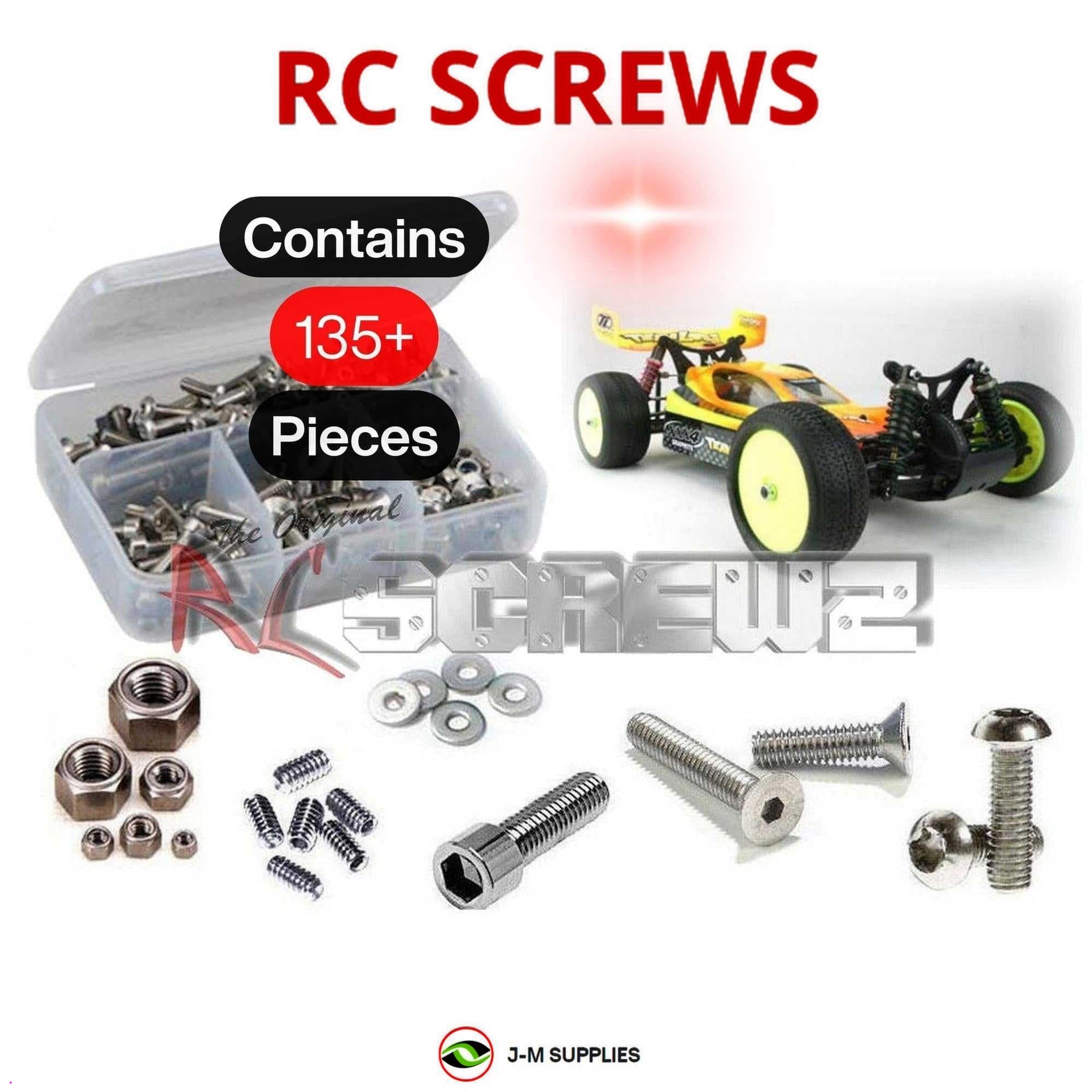 RCScrewZ Metric Stainless Screw Kit los005m for Losi XXX-4 4WD LOSA0014 | SET - Picture 1 of 12