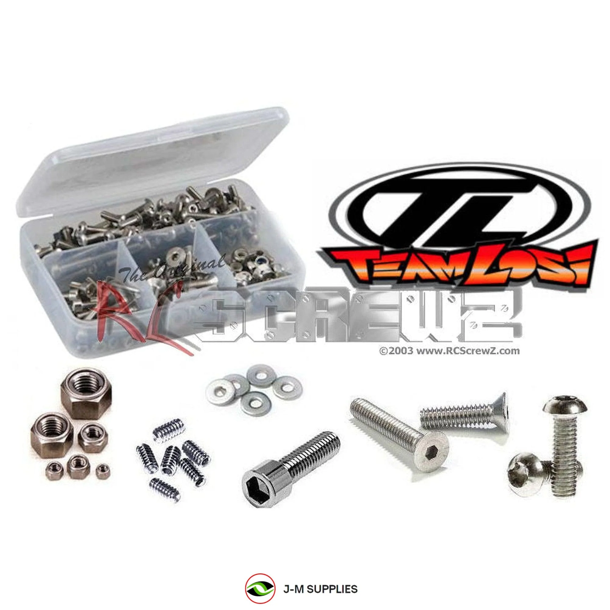 RCScrewZ Stainless Screw Kit+ los040 for Losi 8ight-T Race Roller - Picture 1 of 12