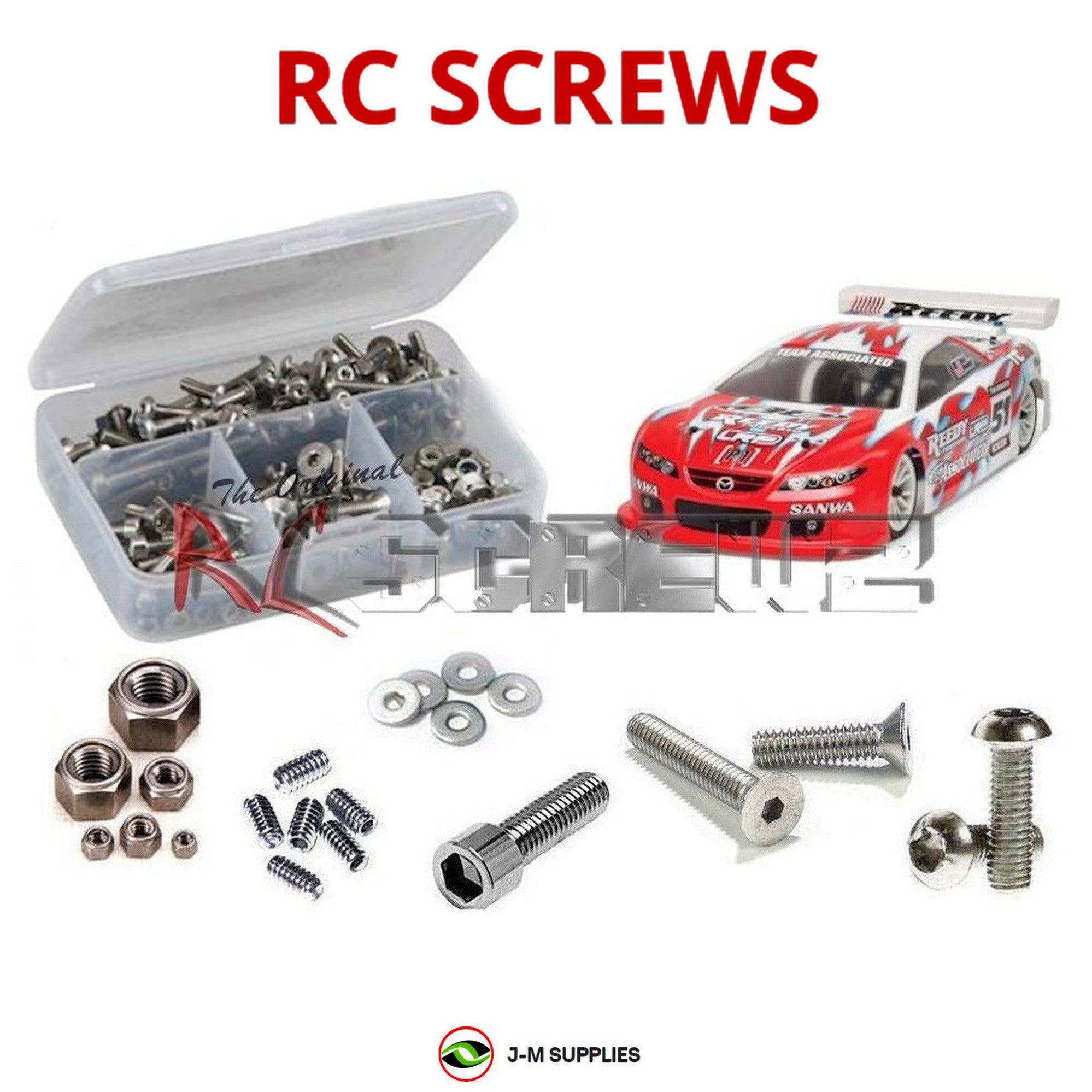 RCScrewZ Stainless Screw Kit ass066 for Associated TC6.1 Worlds Ed. - Picture 1 of 12