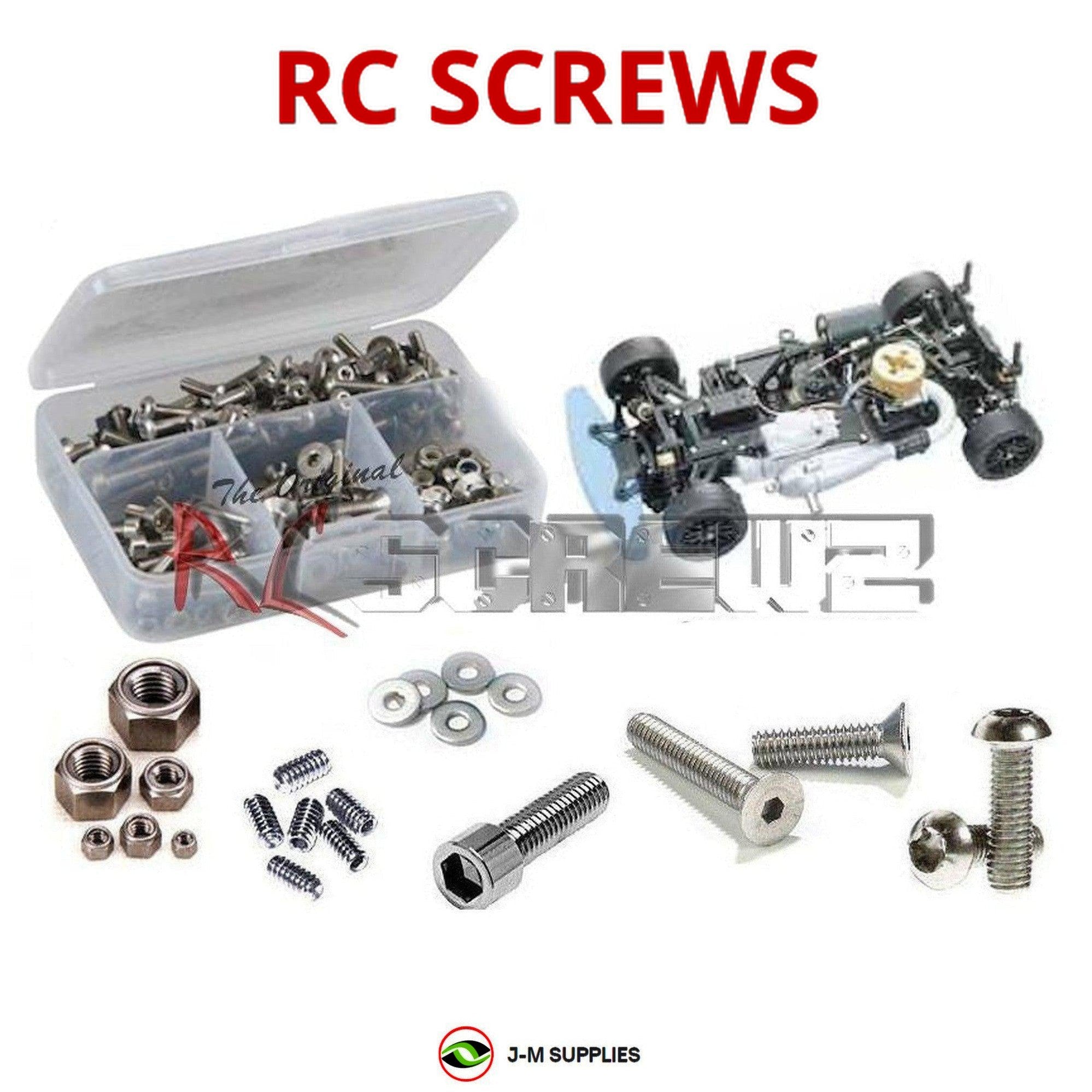 RCScrewZ Stainless Screw Kit kyo002 for Kyosho V-One-S 1/10 Nitro Chassis #31241 - Picture 1 of 12