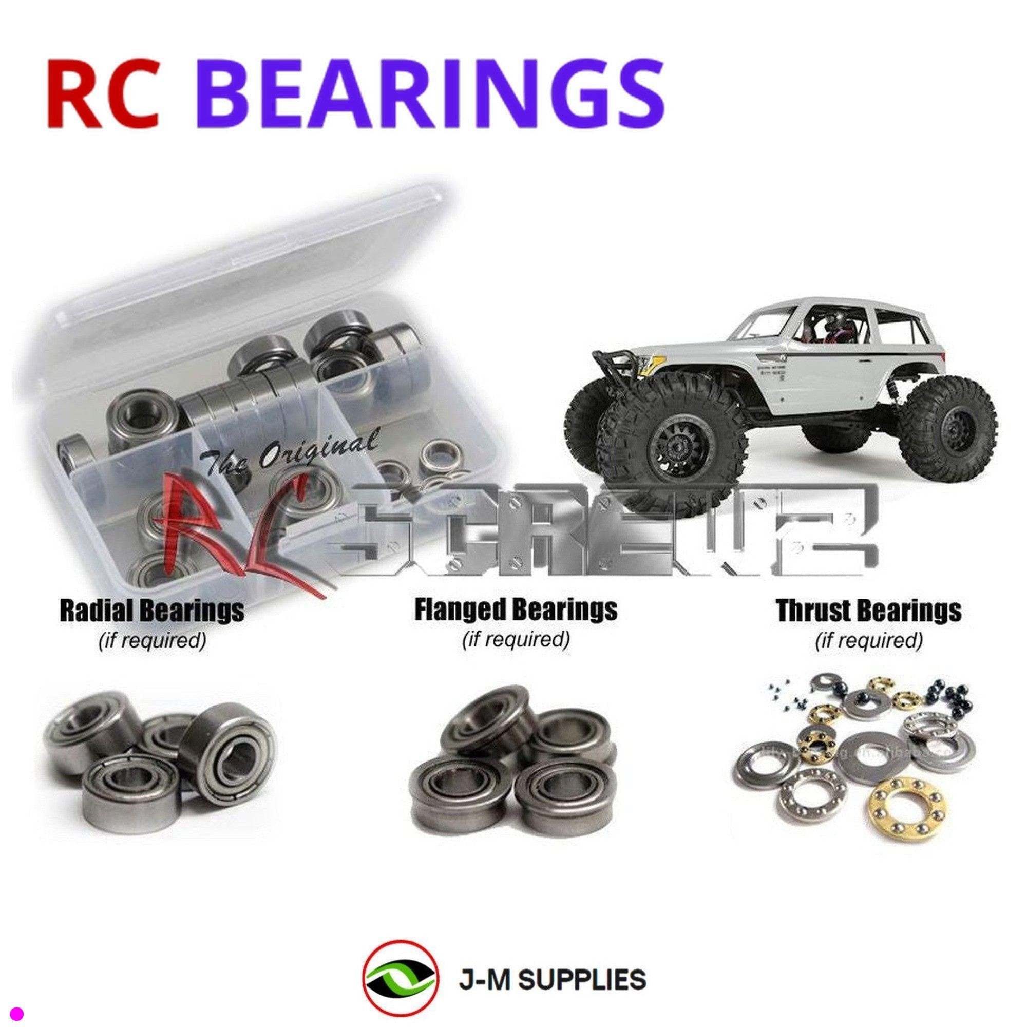 RCScrewZ Metal Shielded Bearing Kit axi018b for Axial Wraith Spawn 4wd #90045 - Picture 1 of 12