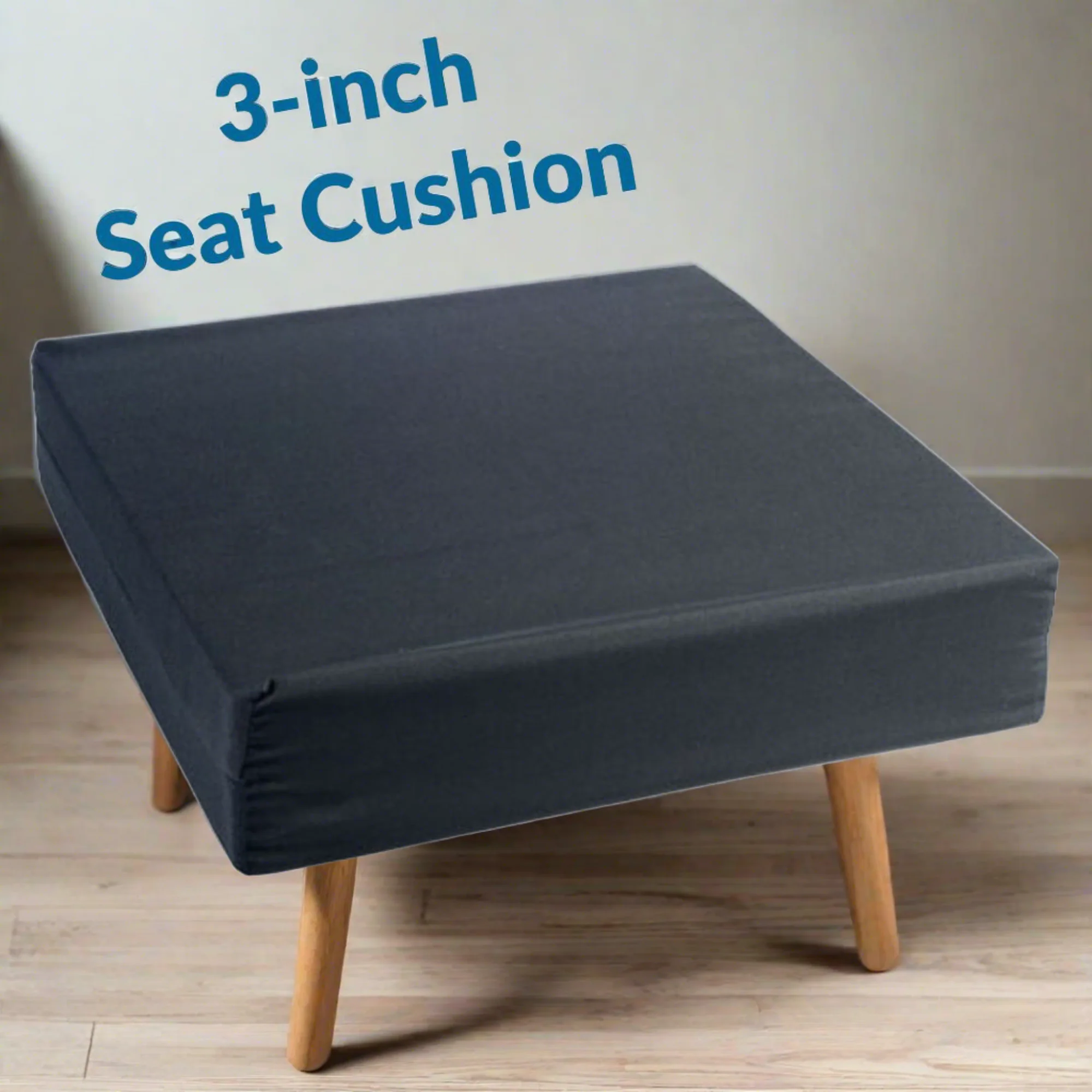 MOBB Ergonomic 3-inch Foam Seat Cushion, 18x16, Pressure Reduction, Wheelchairs - Picture 4 of 12