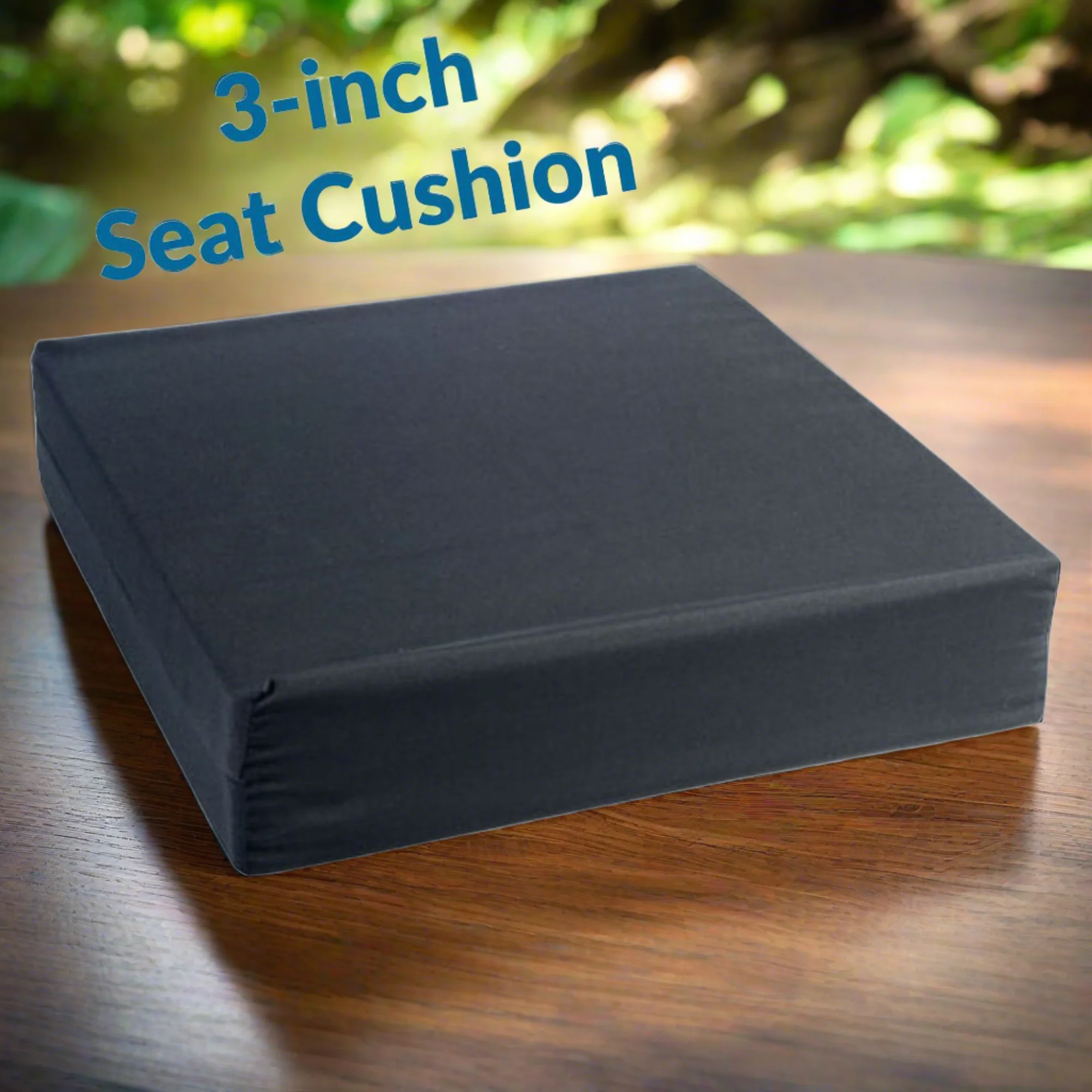 MOBB Ergonomic 3-inch Foam Seat Cushion, 18x16, Pressure Reduction, Wheelchairs - Picture 6 of 12