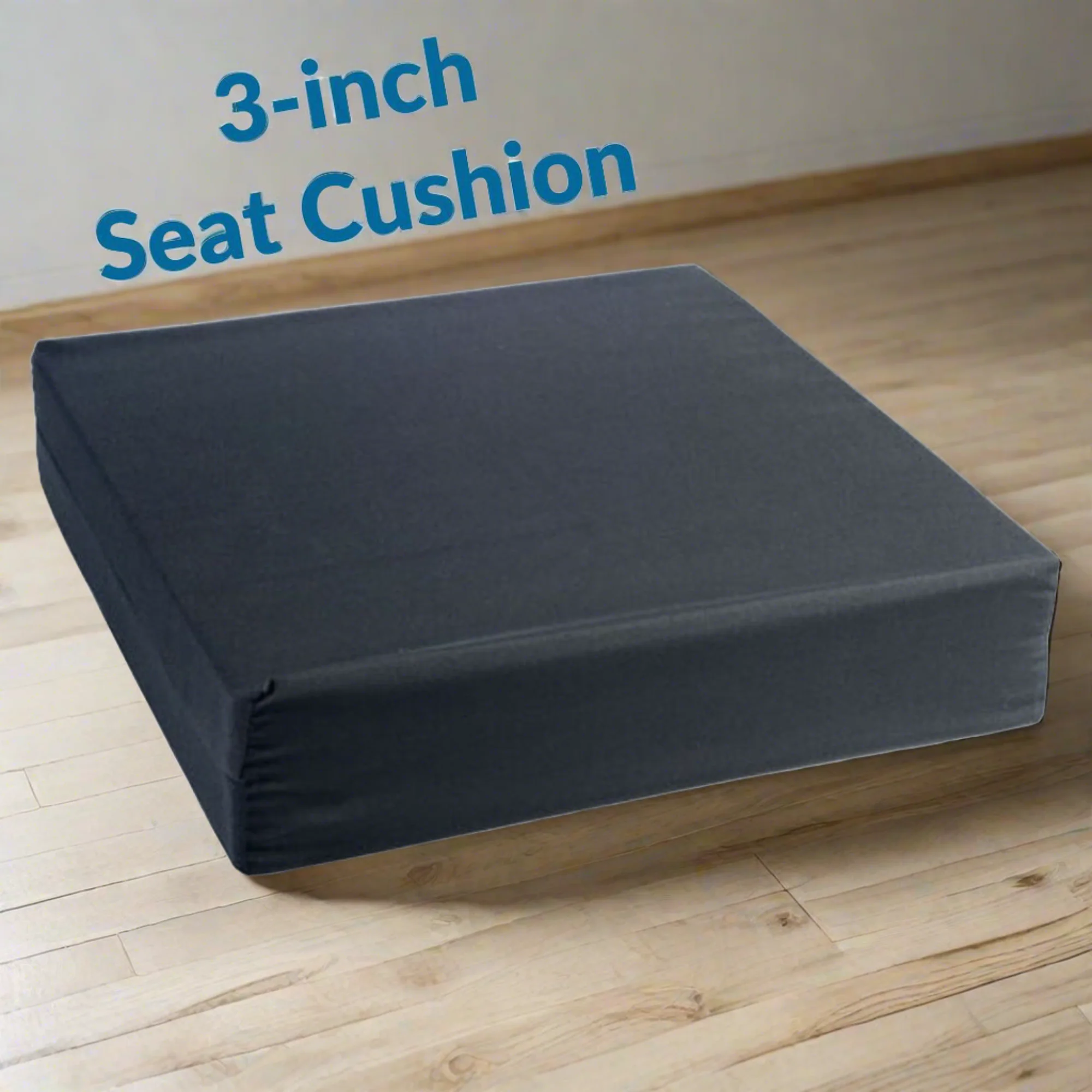 MOBB Ergonomic 3-inch Foam Seat Cushion, 18x16, Pressure Reduction, Wheelchairs - Picture 9 of 12