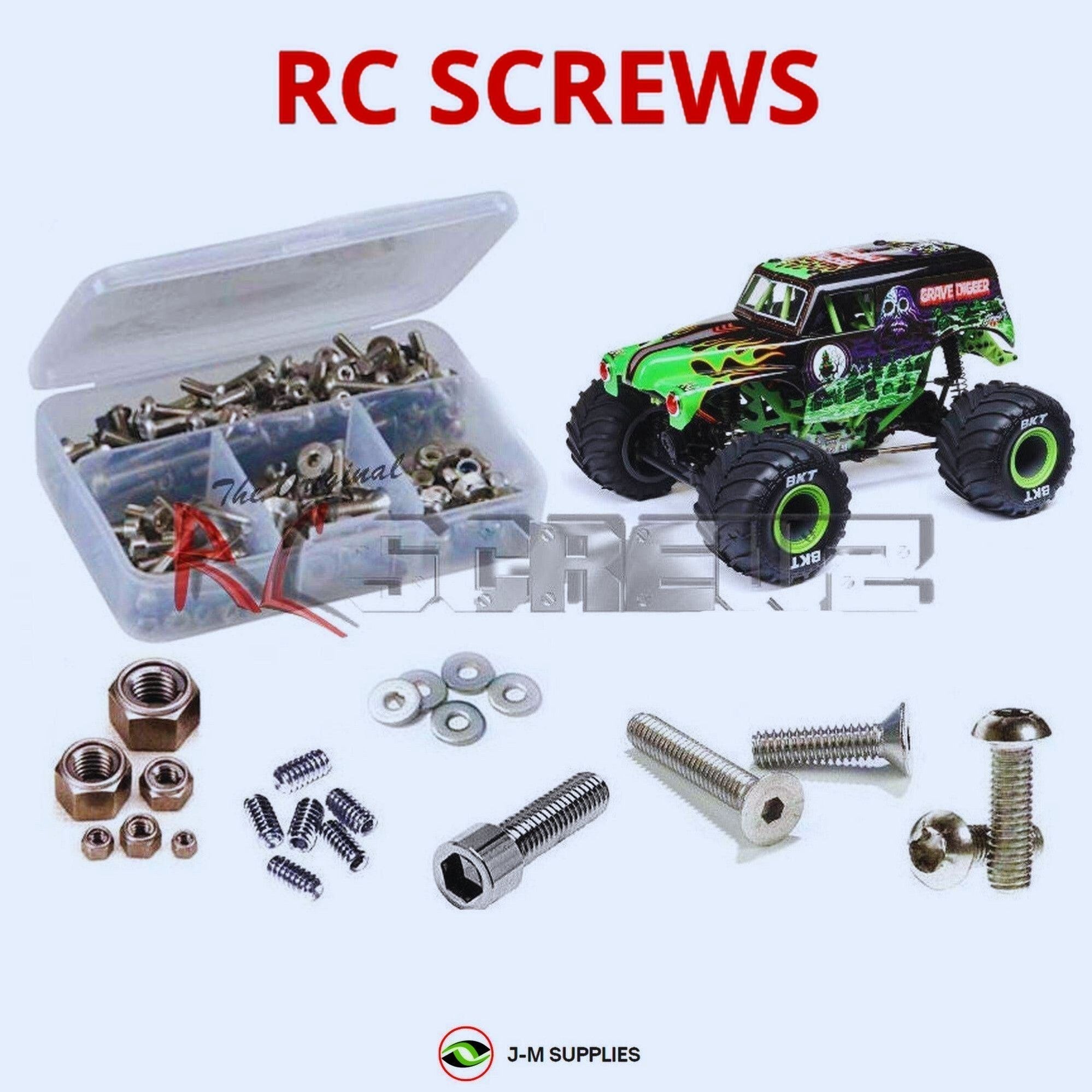 RCScrewZ Stainless Screw Kit los142 for Losi 1/18th Mini LMT 4X4 (#LOS01026) - Picture 1 of 12