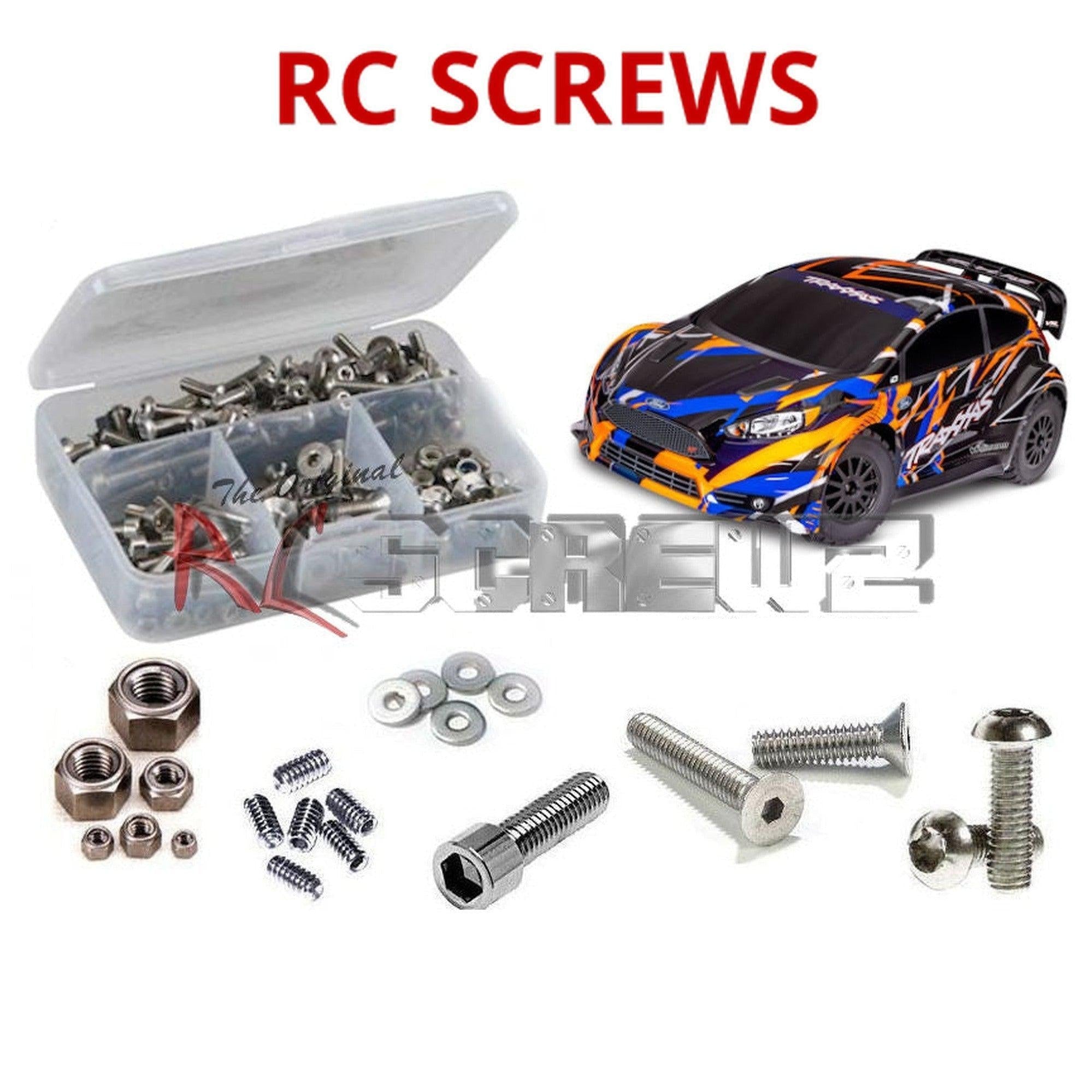 RCScrewZ Stainless Screw Kit tra122 for Traxxas Ford Fiesta ST Rally VXL 74276-4 - Picture 1 of 12
