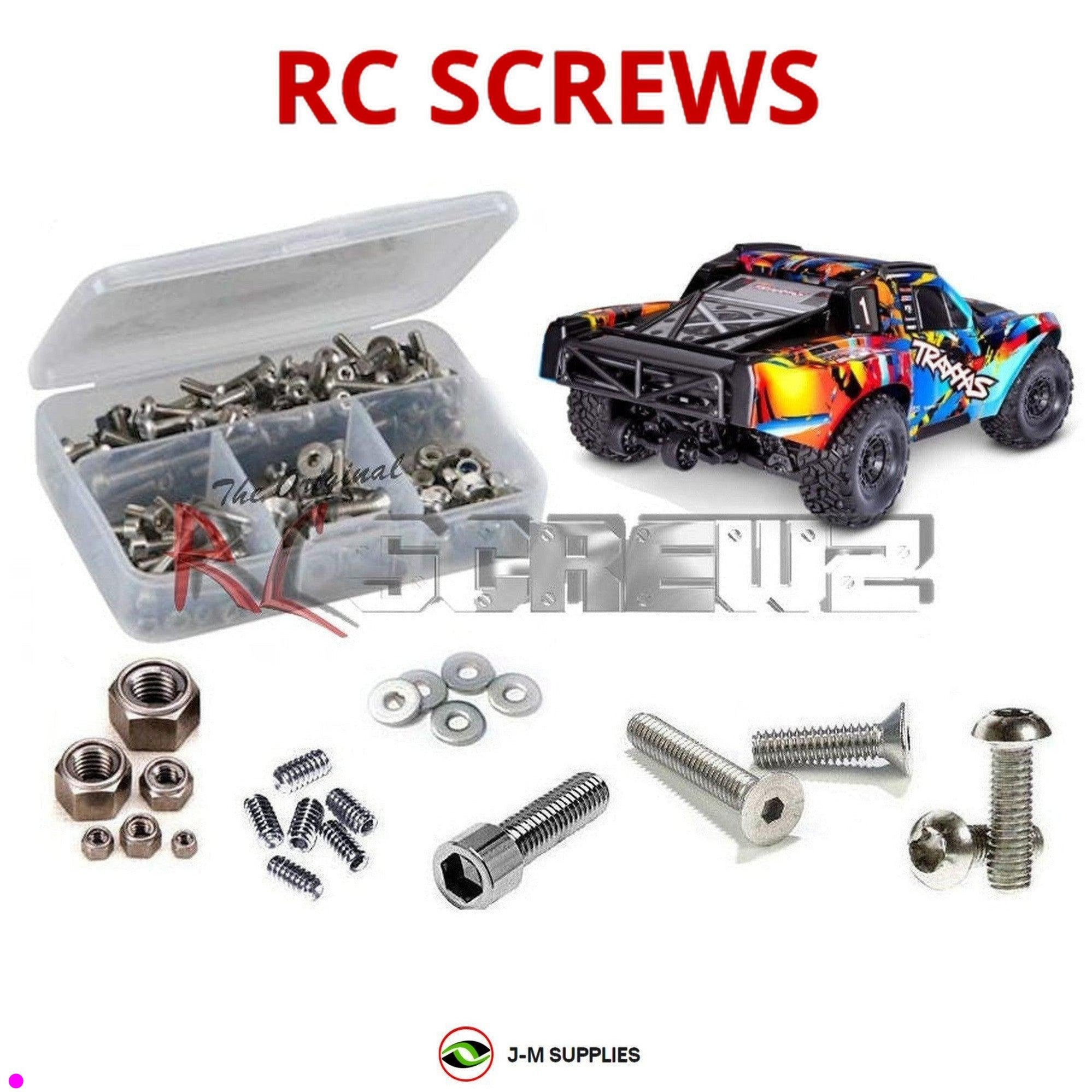 RCScrewZ Stainless Screw Kit tra123 for Traxxas Maxx Slash Short Course 102076-4 - Picture 1 of 12