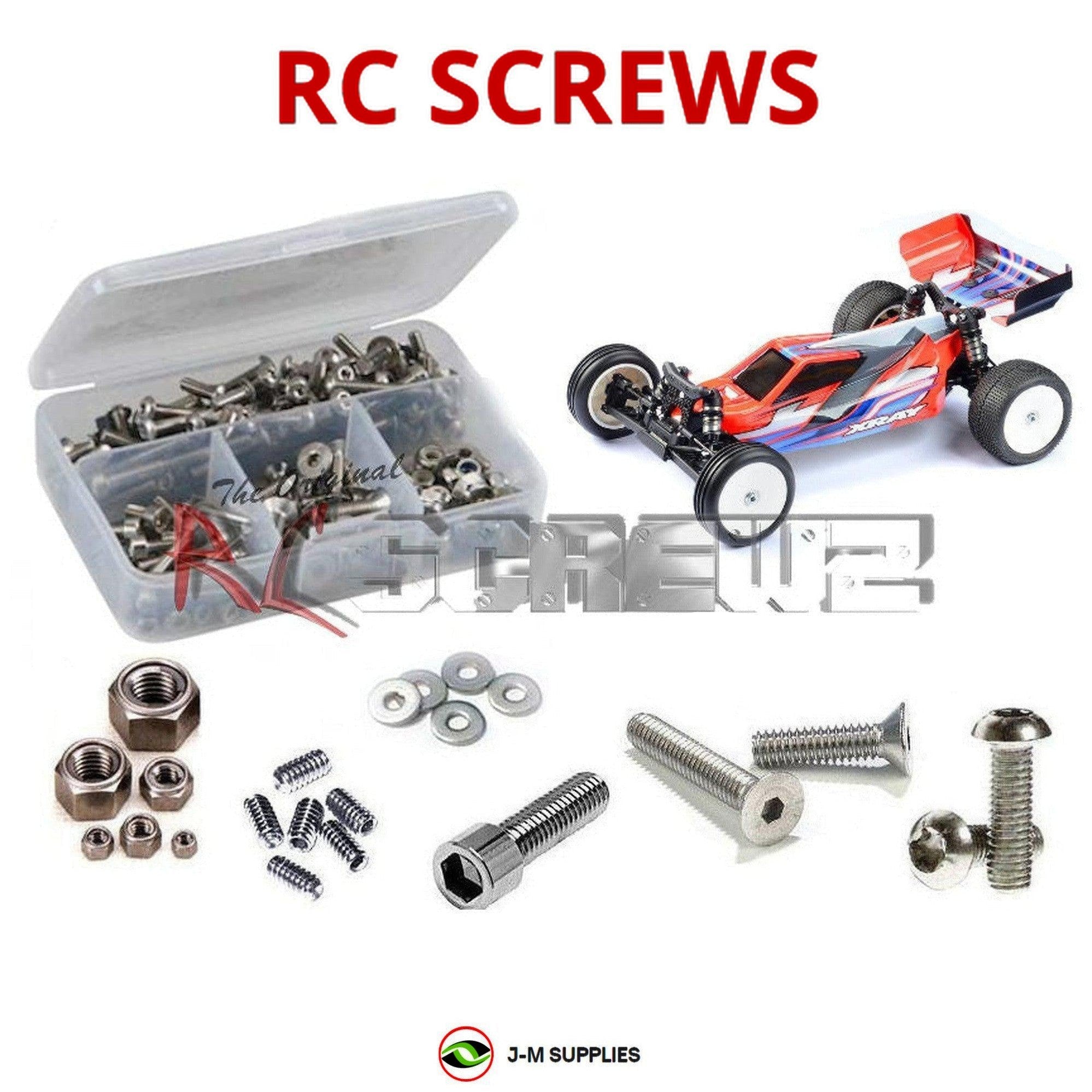 RCScrewZ Stainless Screw Kit xra165 for XRAY XB2 2024 Carpet/Dirt (#320015/16) - Picture 1 of 12