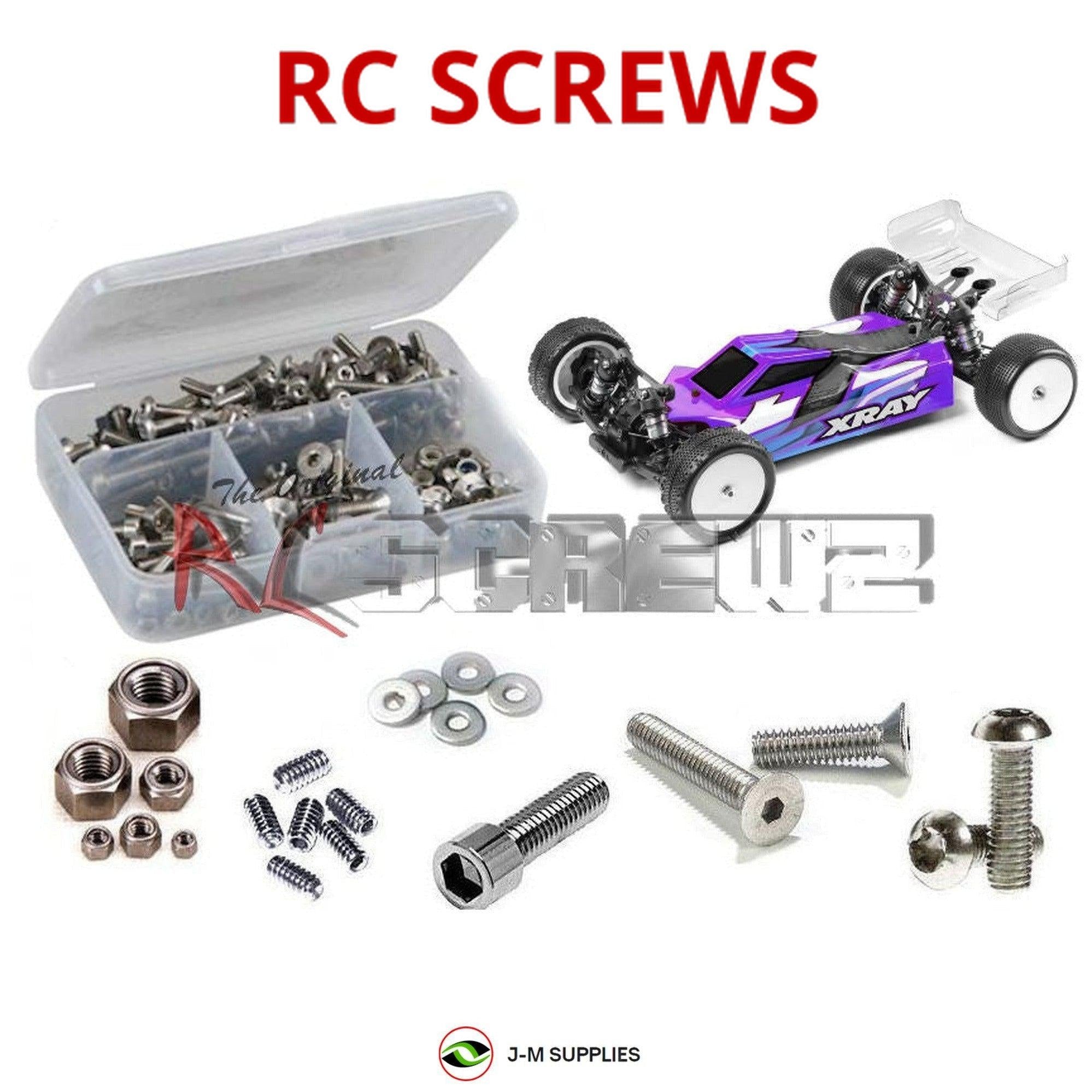 RCScrewZ Stainless Screw Kit xra164 for XRAY XB4 2024 Carpet/Dirt (#360014/15) - Picture 1 of 12