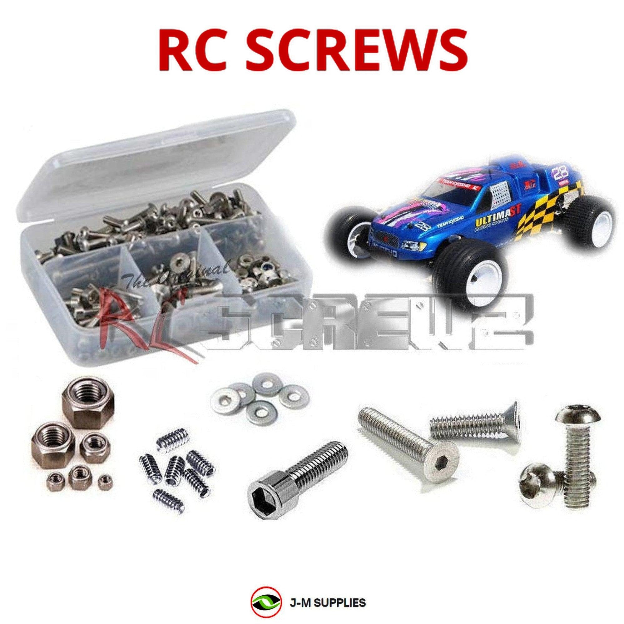 RCScrewZ Stainless Screw Kit kyo017 for Kyosho Ultima ST Sports EP #30952 - Picture 1 of 12