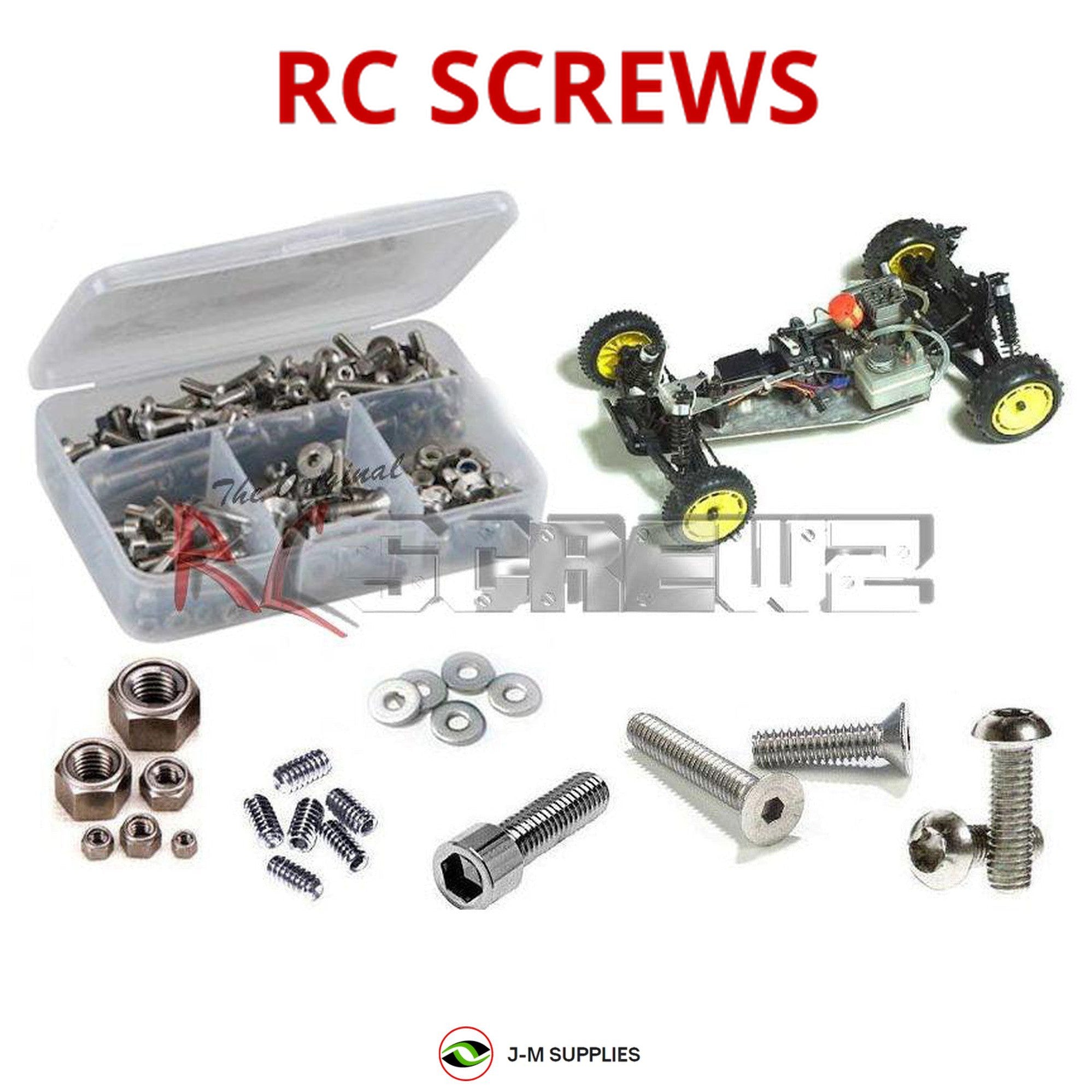 RCScrewZ Stainless Screw Kit kyo209 for Kyosho Rampage GP-10 Nitro 1/10th (3072) - Picture 1 of 12