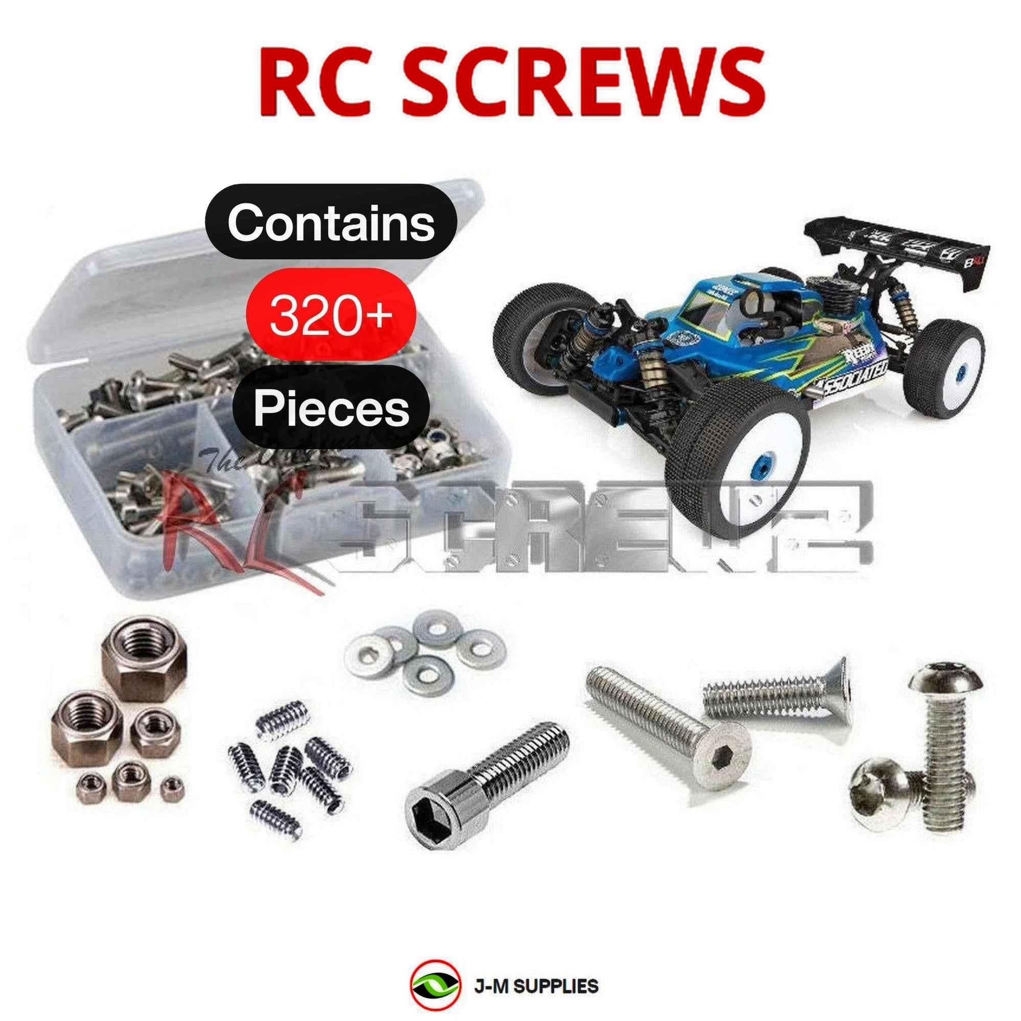 RCScrewZ Stainless Screw Kit asc140 for Associated RC8B4.1 Nitro 1/8 80949 | SET - Picture 1 of 12