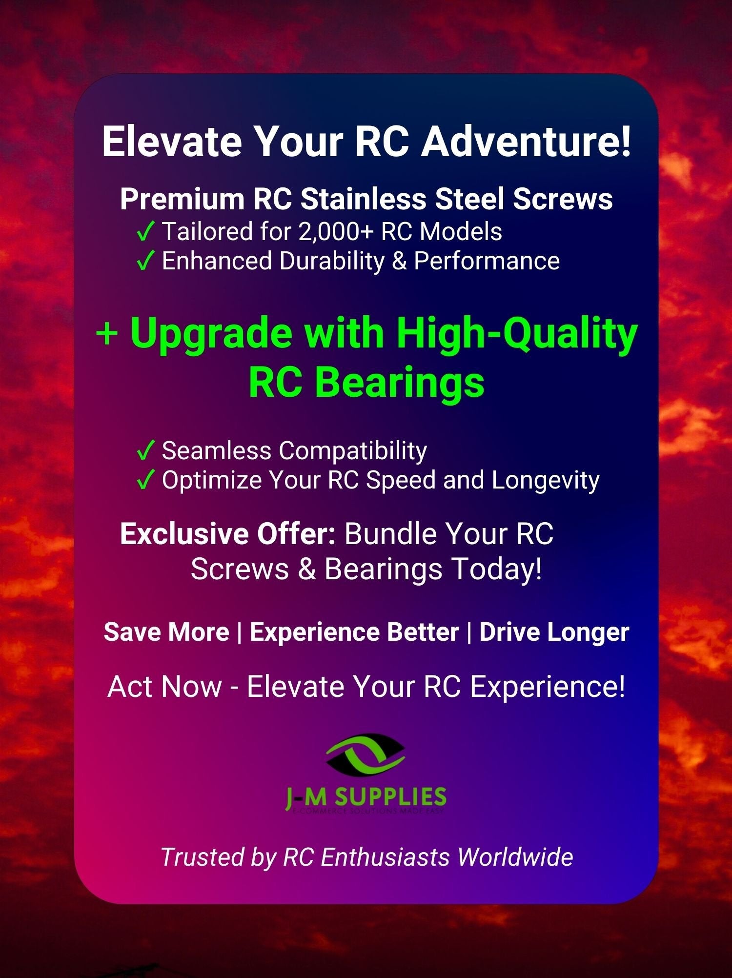 RCScrewZ Stainless Screw Kit ara059 for Arrma Fury 223s BLX 2WD (#ARA3521) | SET - Picture 7 of 12