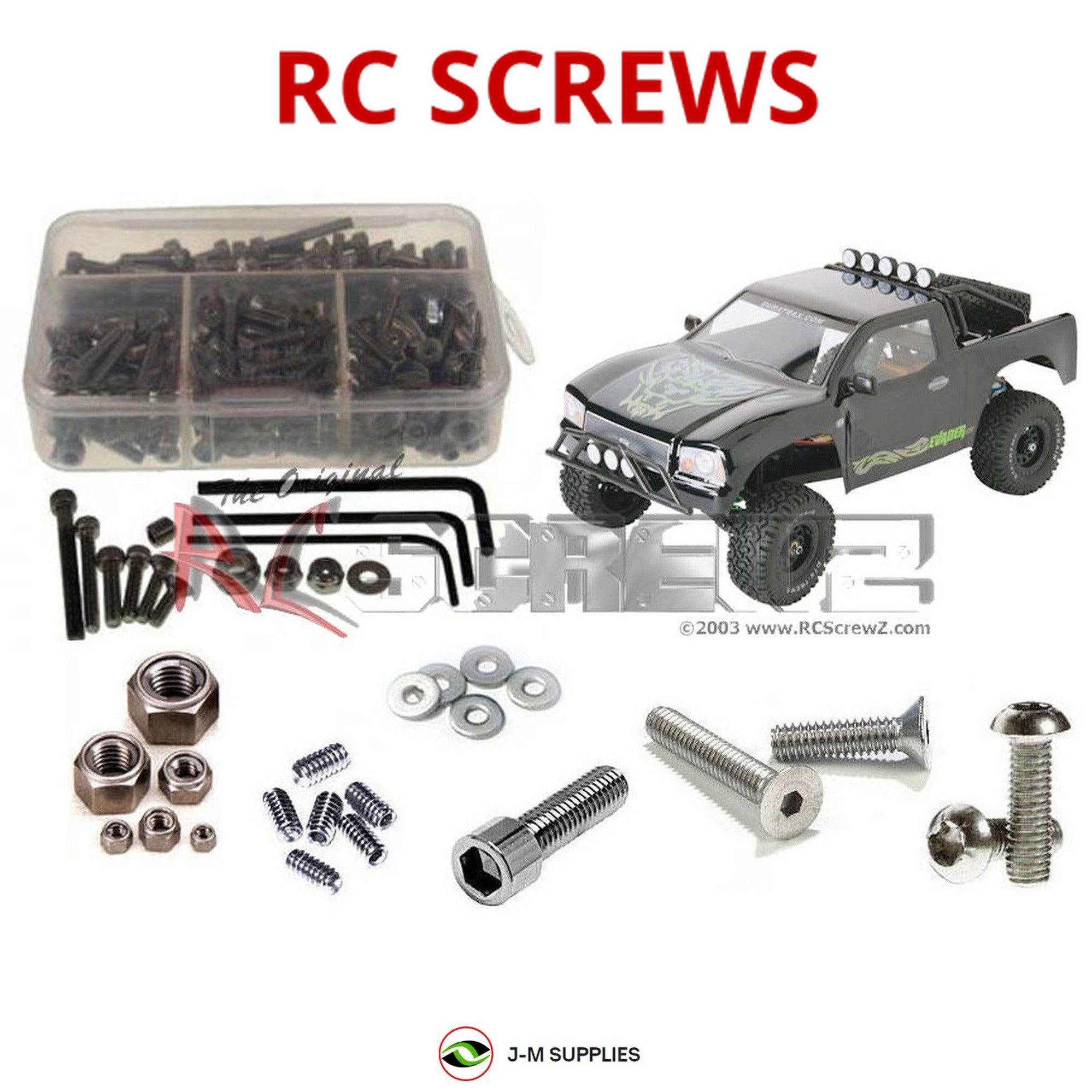 RCScrewZ Stainless Screw Kit+ dur032 for Duratrax Evader DT | UPG - Picture 1 of 12