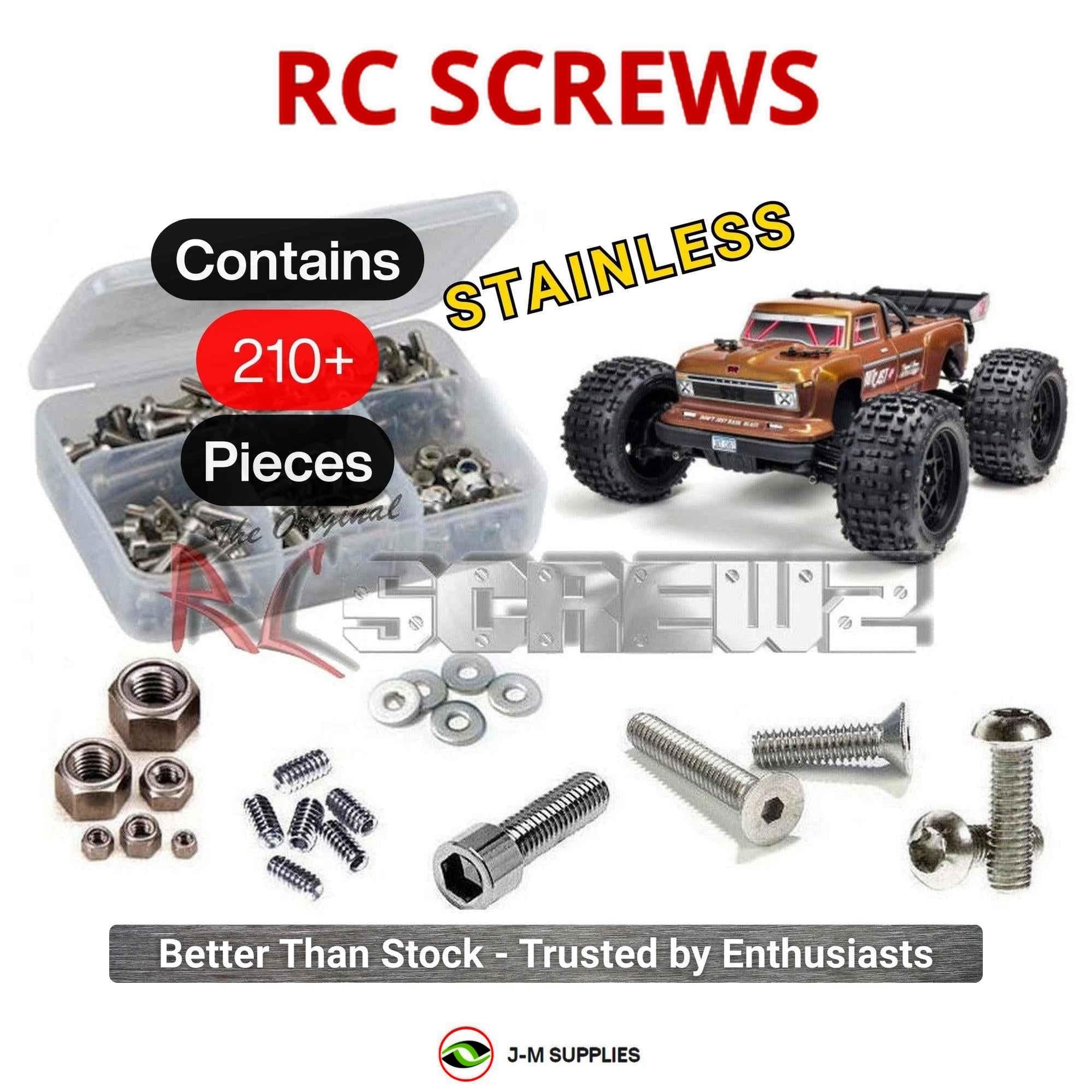 RCScrewZ Stainless Screw Kit ara019 for Arrma Outcast 4s BLX (#ARA102692) | SET - Picture 1 of 12