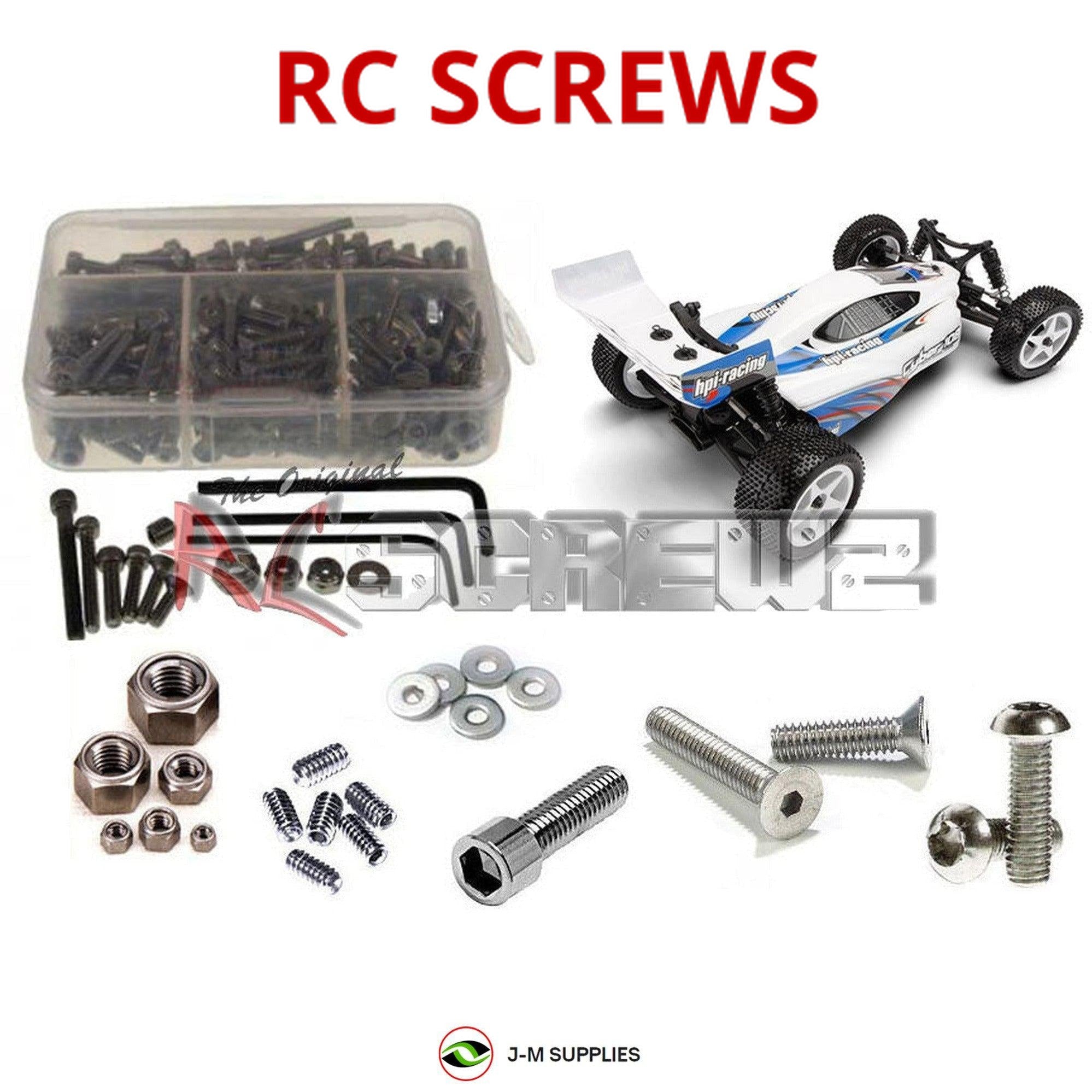 RCScrewZ Stainless Steel Screw Kit hpi050 for HPI Racing Cyber 10B - Picture 1 of 12