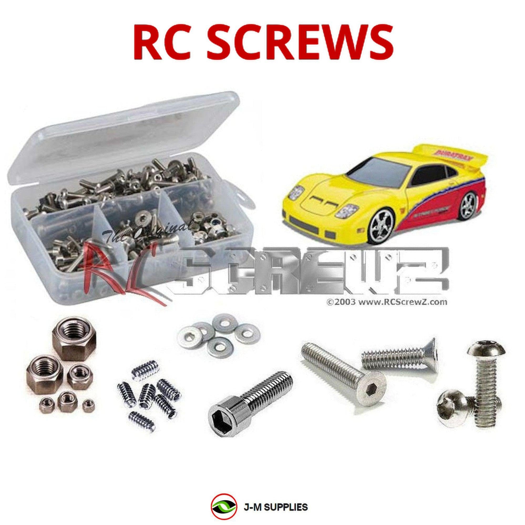 RCScrewZ Stainless Steel Screw Kit dur010 for Duratrax Street Force - Picture 1 of 12