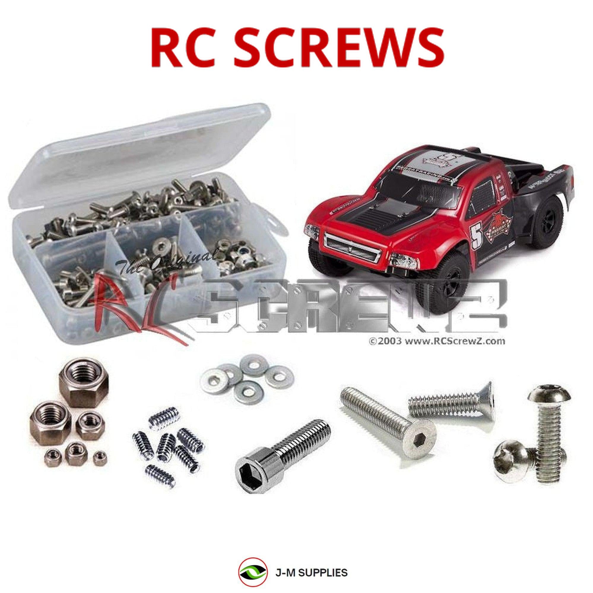 RCScrewZ Stainless Steel Screw Kit rcr020 for RedCat Racing Aftershock 8E Truck - Picture 1 of 12