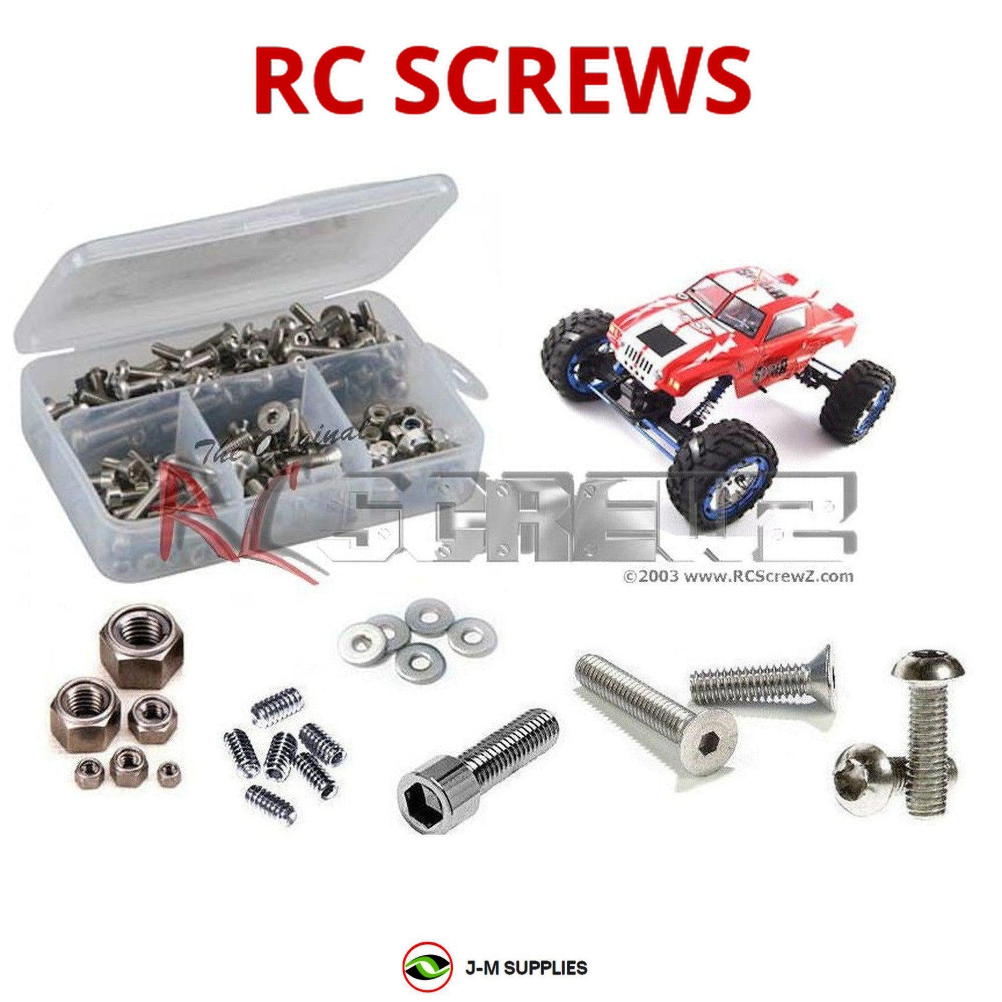 RCScrewZ Stainless Steel Screw Kit ftx002 for FTX Racing Spyder 1/10th Crawler - Picture 1 of 12