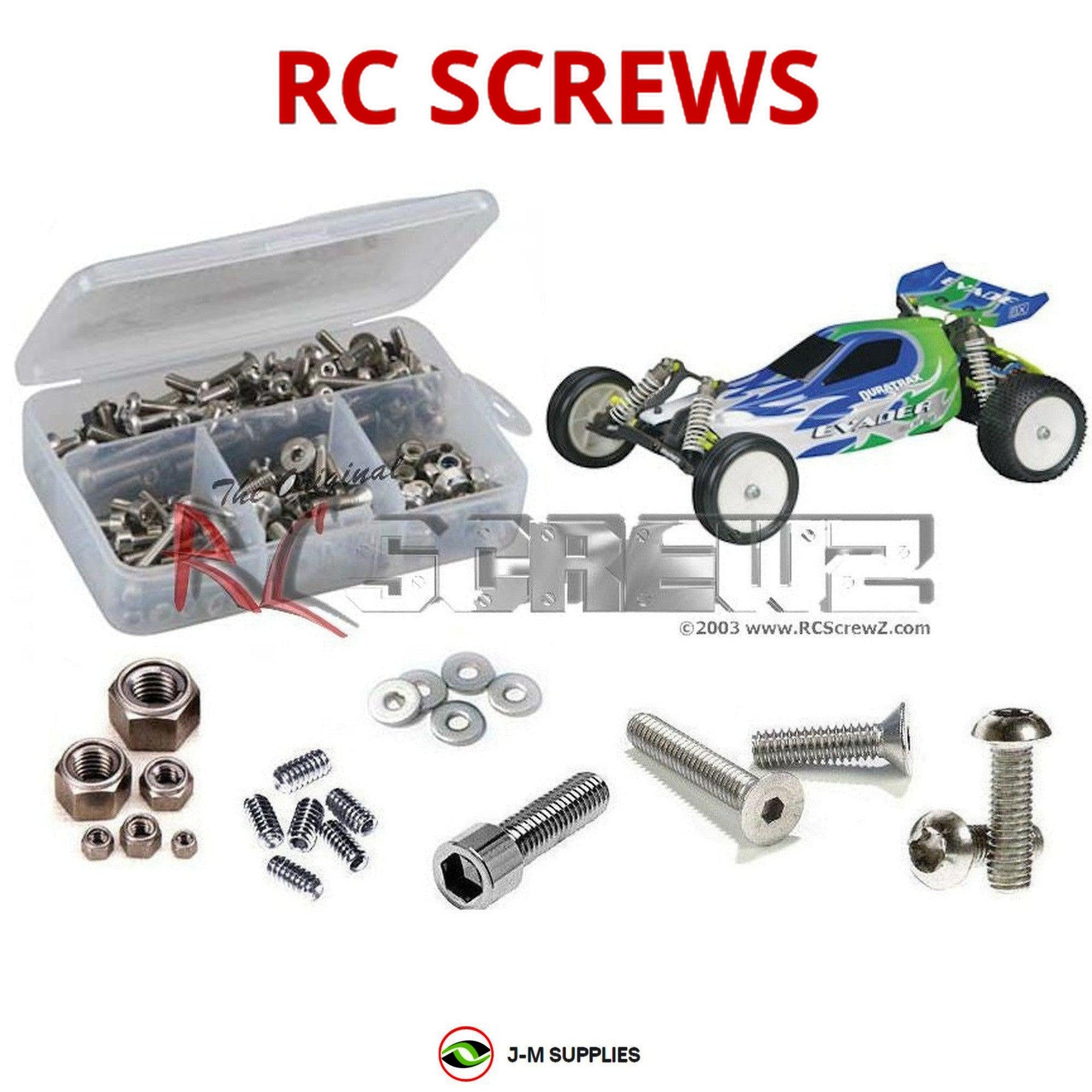 RCScrewZ Stainless Steel Screw Kit dur024 for Duratrax BX Pro - Picture 1 of 12