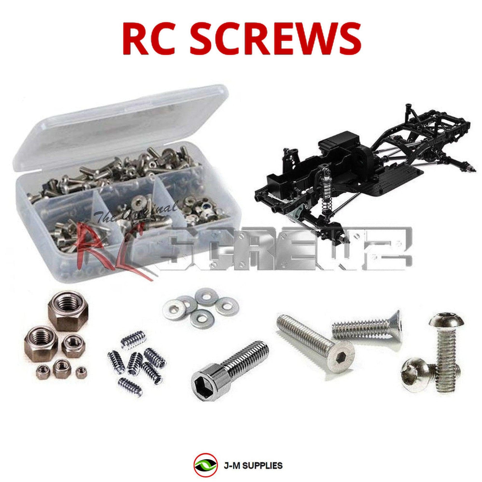 RCScrewZ Stainless Steel Screw Kit gma012 for GMade TA/TS Chassis #GM5701/02 - Picture 1 of 12