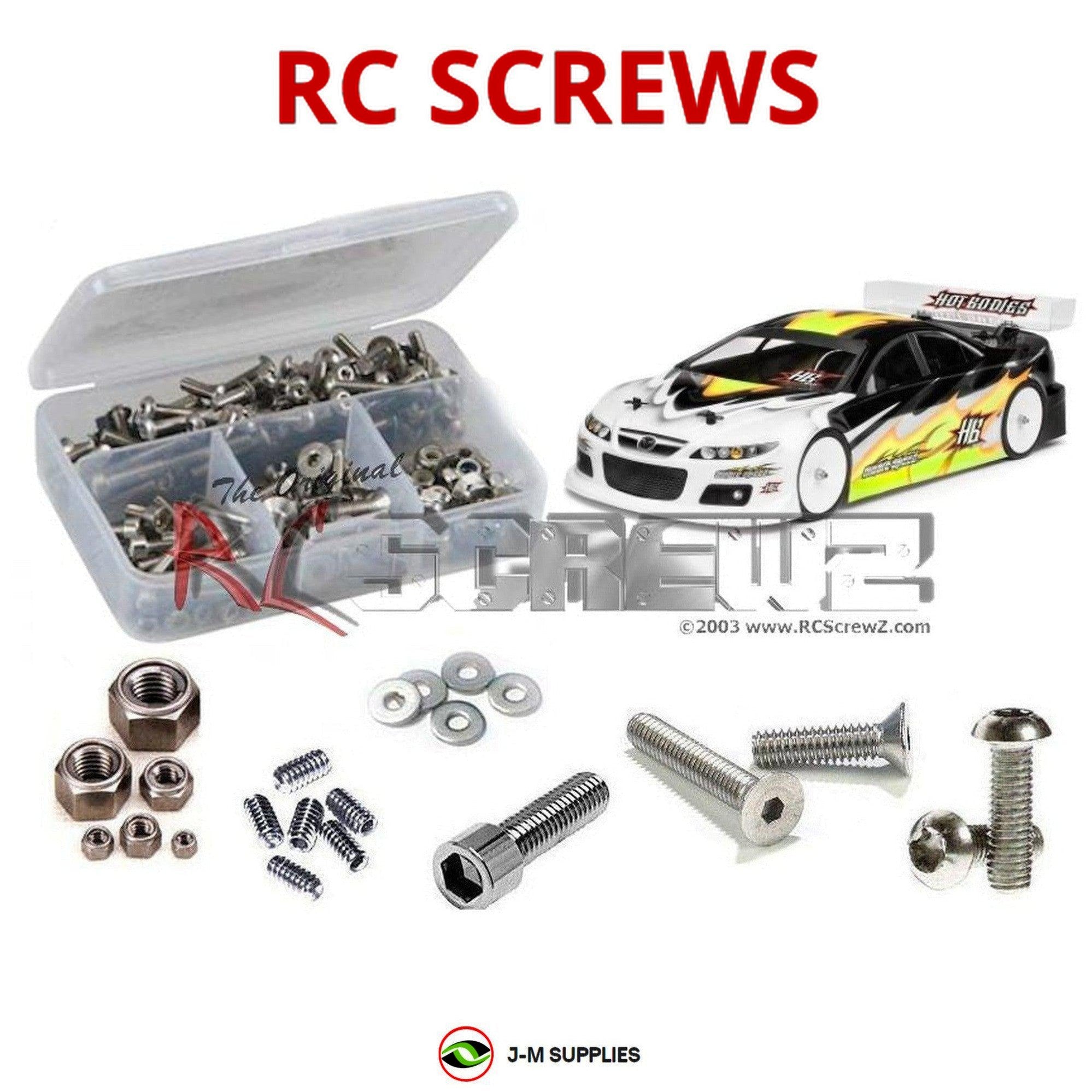 RCScrewZ Stainless Screw Kit hot032 for Hot Bodies Pro 5 1/10th Onroad - Picture 1 of 12