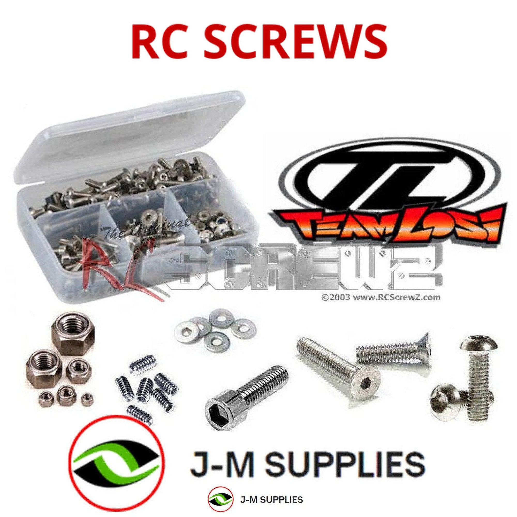 RCScrewZ Stainless Steel Screw Kit los021 for Losi Mini LST - Picture 1 of 12