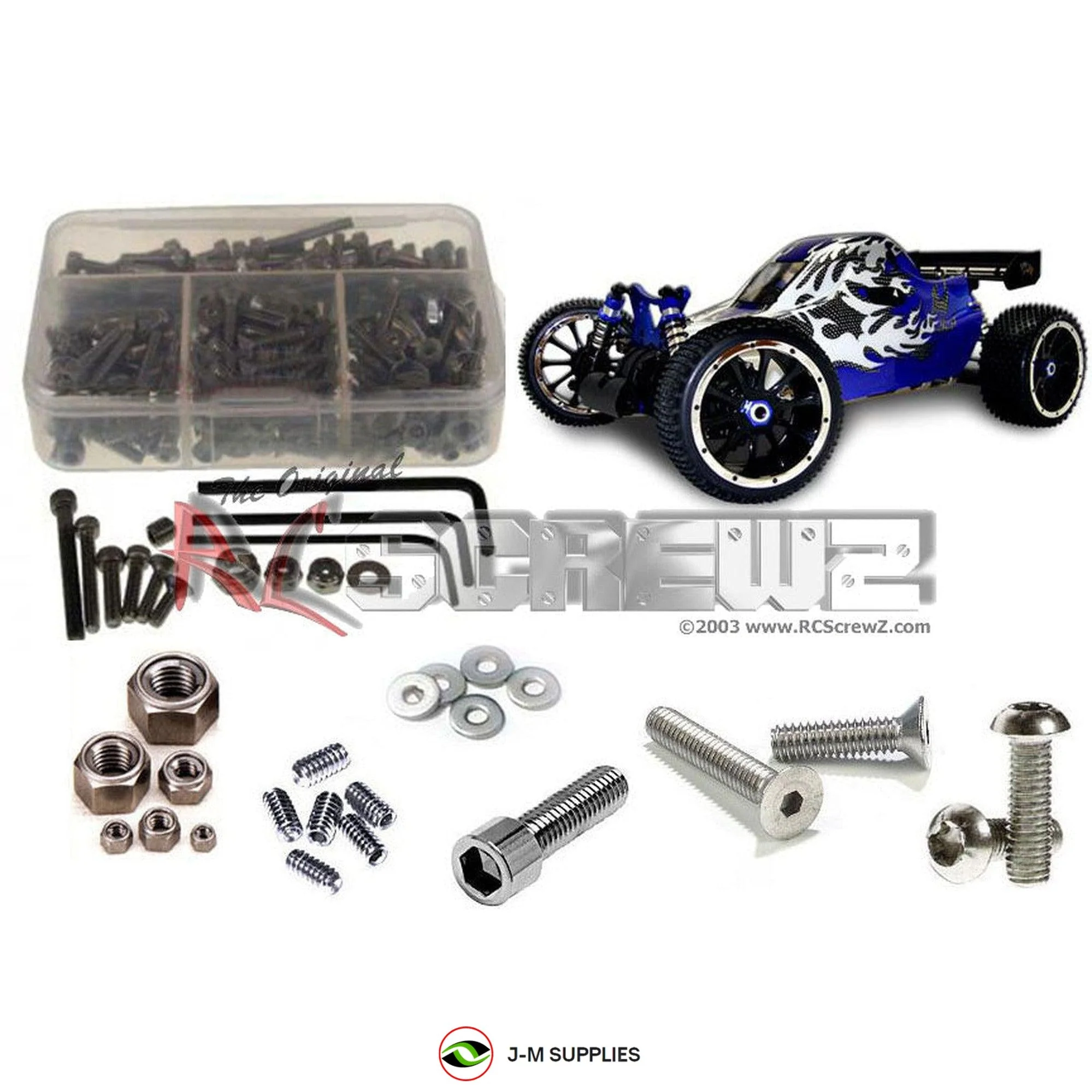 RCScrewZ Stainless Screw Kit+ rcr002 for RedCat Racing 1/5th Rampage TT - Picture 1 of 12