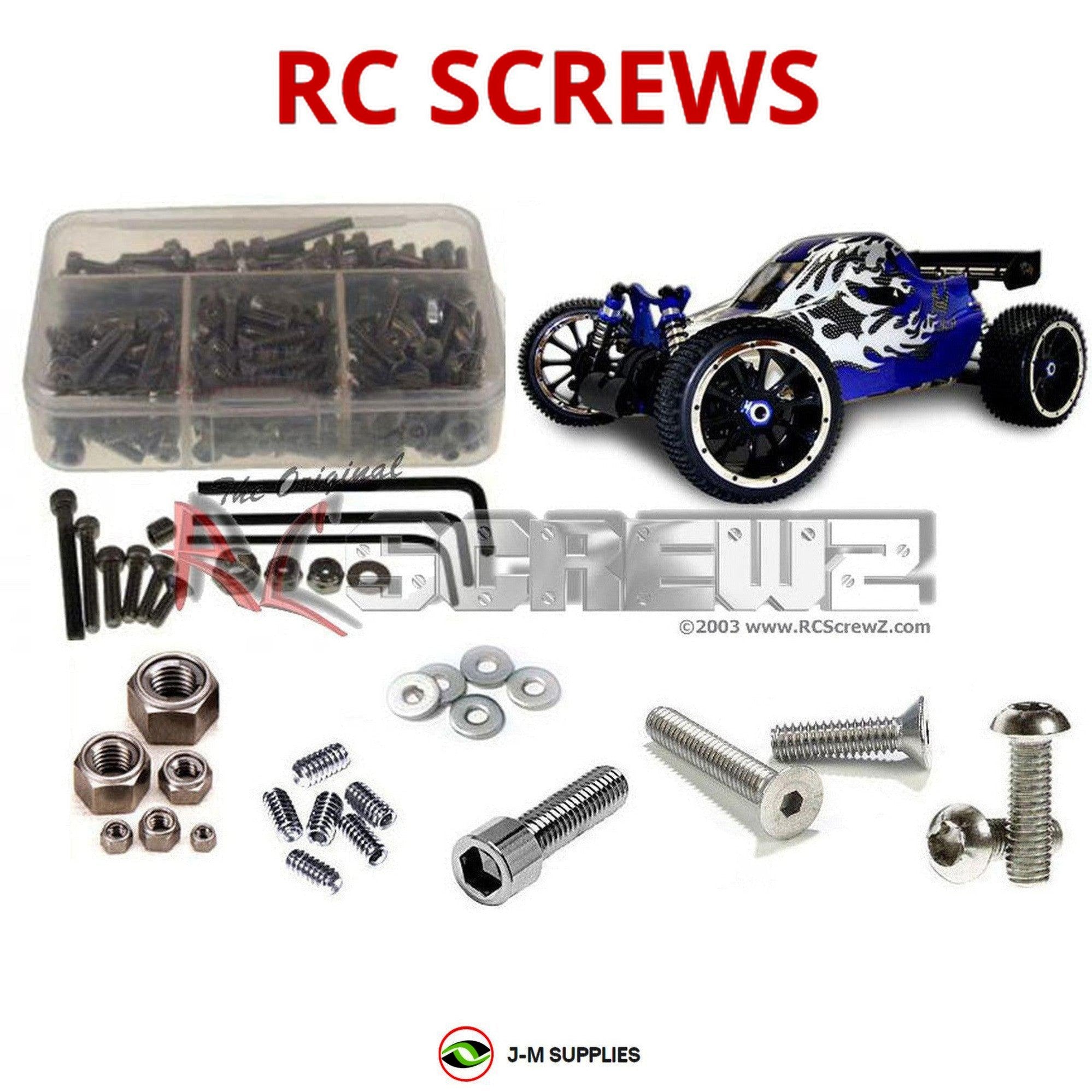 RCScrewZ Stainless Steel Screw Kit rcr002 for RedCat Racing 1/5th Rampage TT - Picture 1 of 12