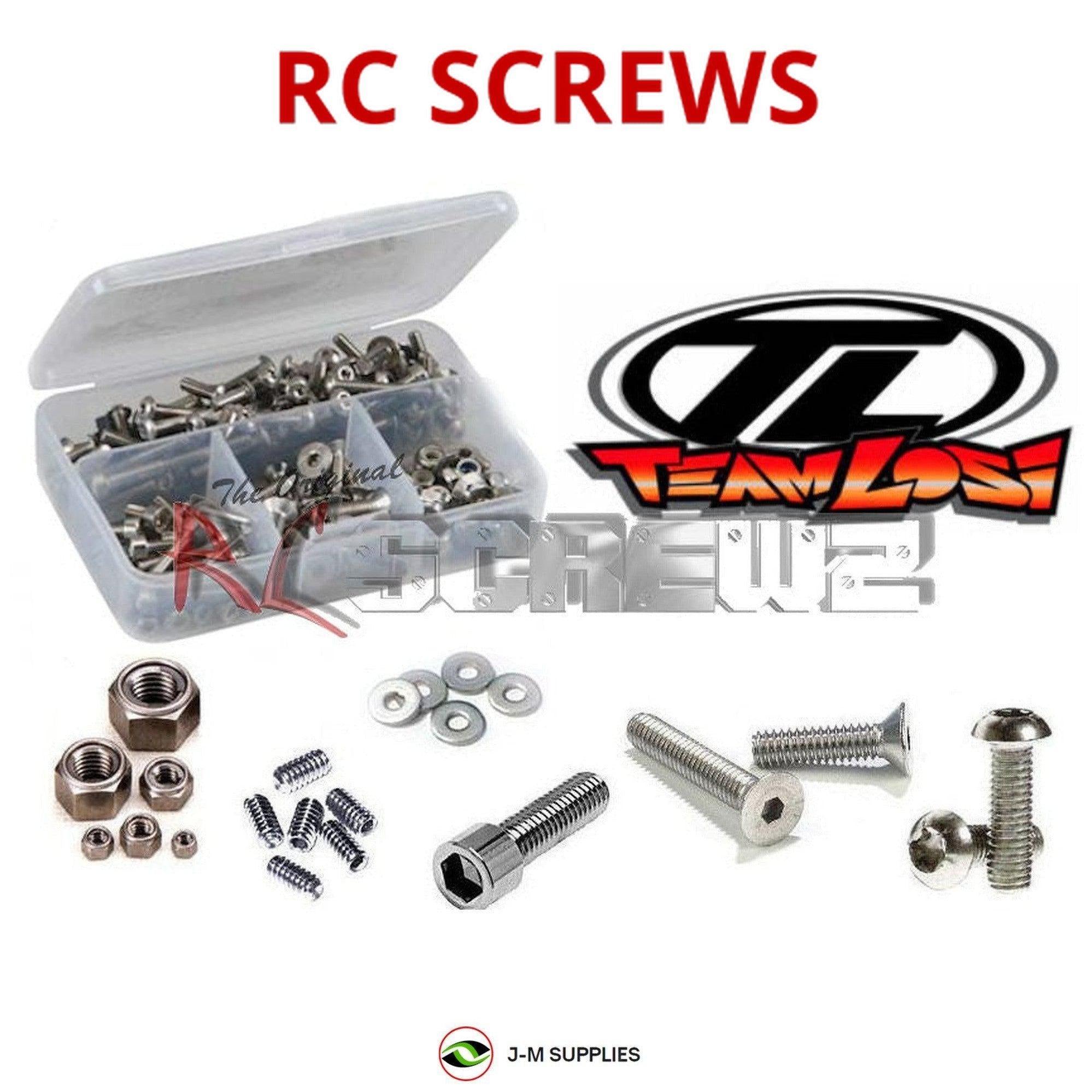 RCScrewZ Metric Stainless Screw Kit los040m for Losi 8ight-T Race Roller Metric - Picture 1 of 12