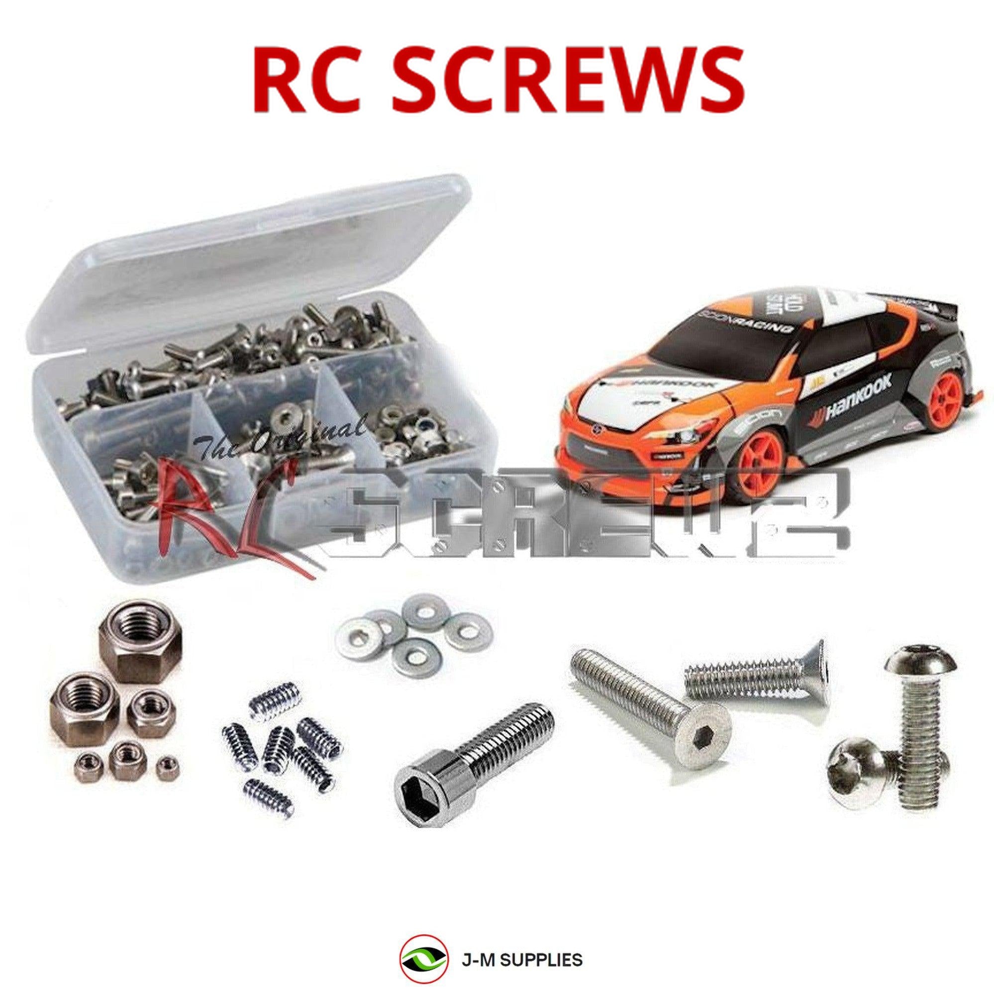 RCScrewZ Stainless Steel Screw Kit ass063 for Associated Apex Scion TC - Picture 1 of 12