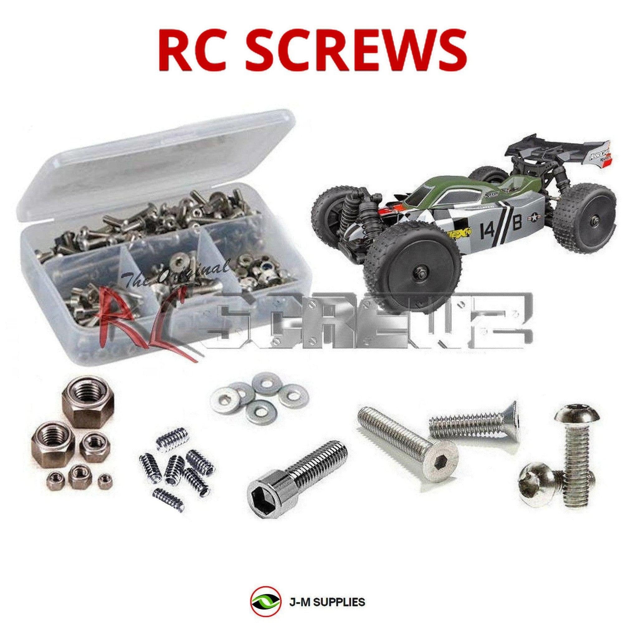 RCScrewZ Stainless Screw Kit+ ass098 for Associated Reflex 14B 1/14th | PRO - Picture 1 of 12