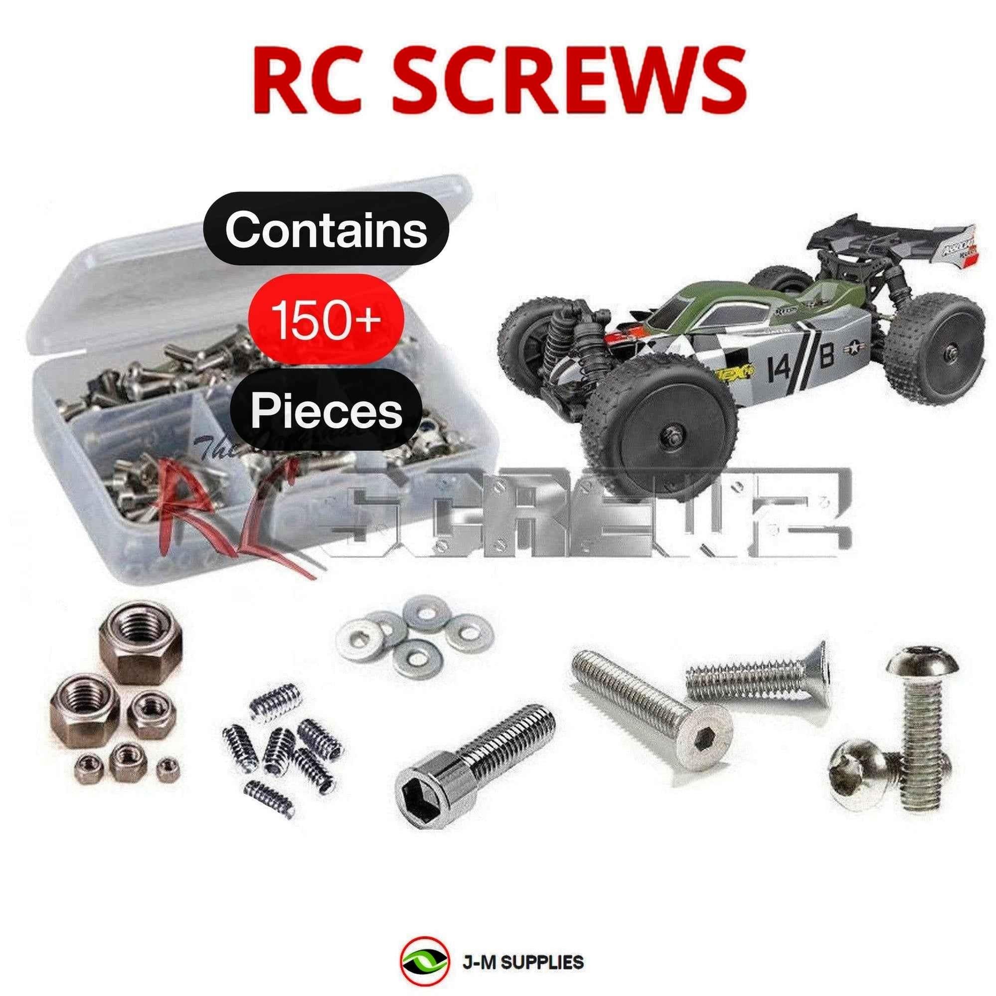 RCScrewZ Stainless Screw Kit ass098 for Associated Reflex 14B (#20175/C) | KIT - Picture 1 of 12